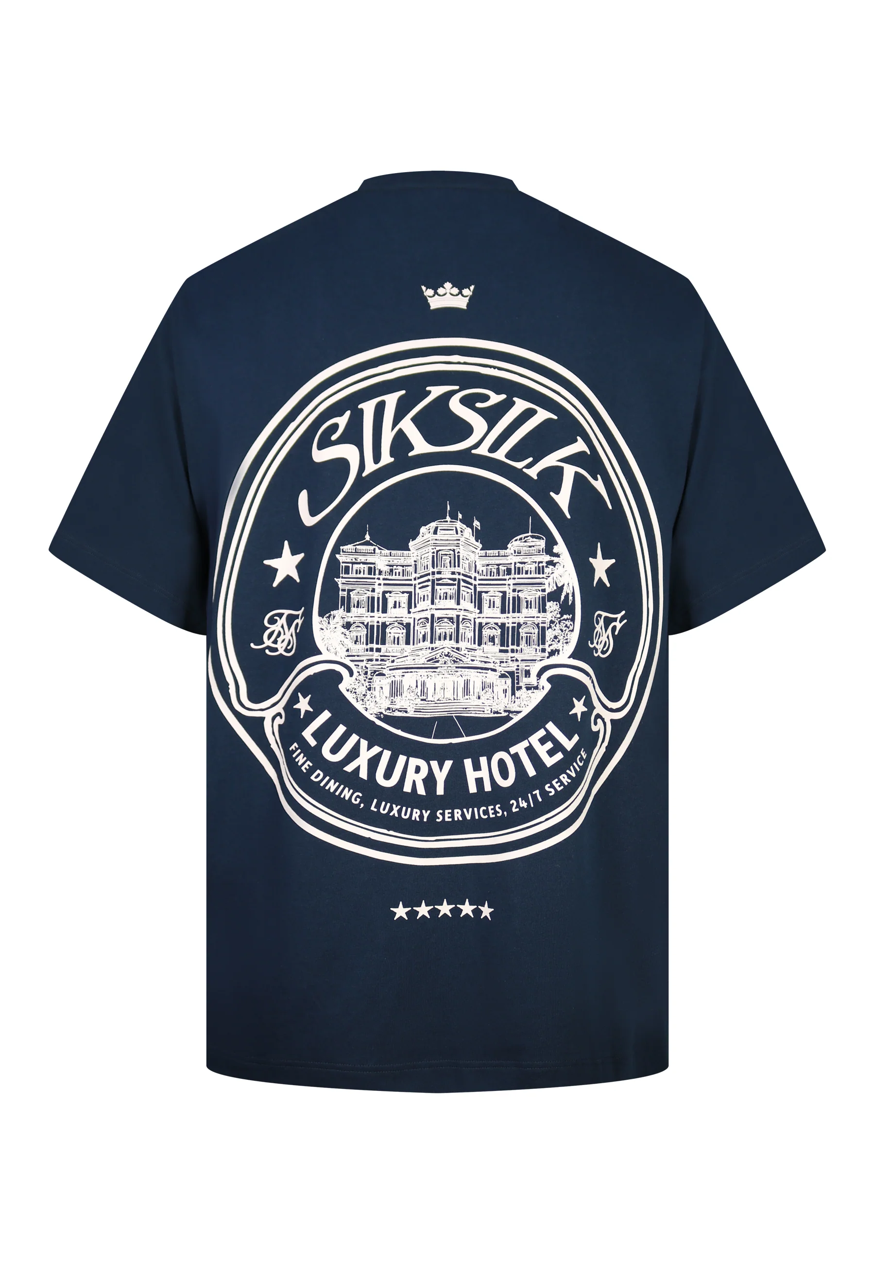 Navy Graphic T-Shirt - Image 7