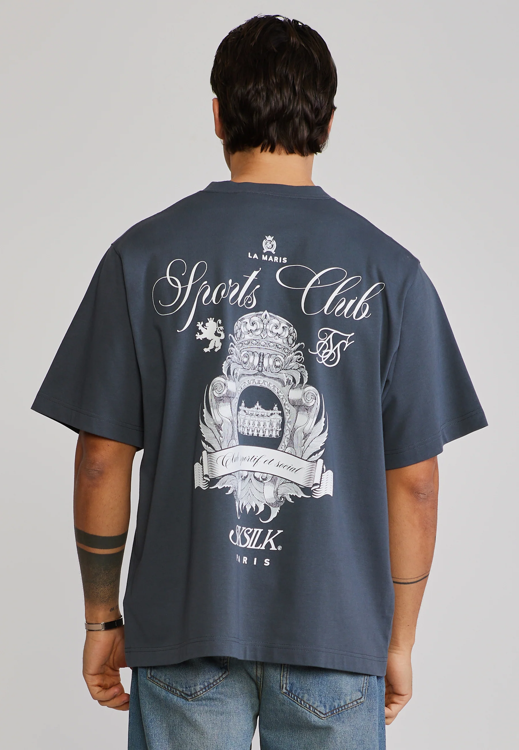 Grey Graphic T-Shirt - Image 2