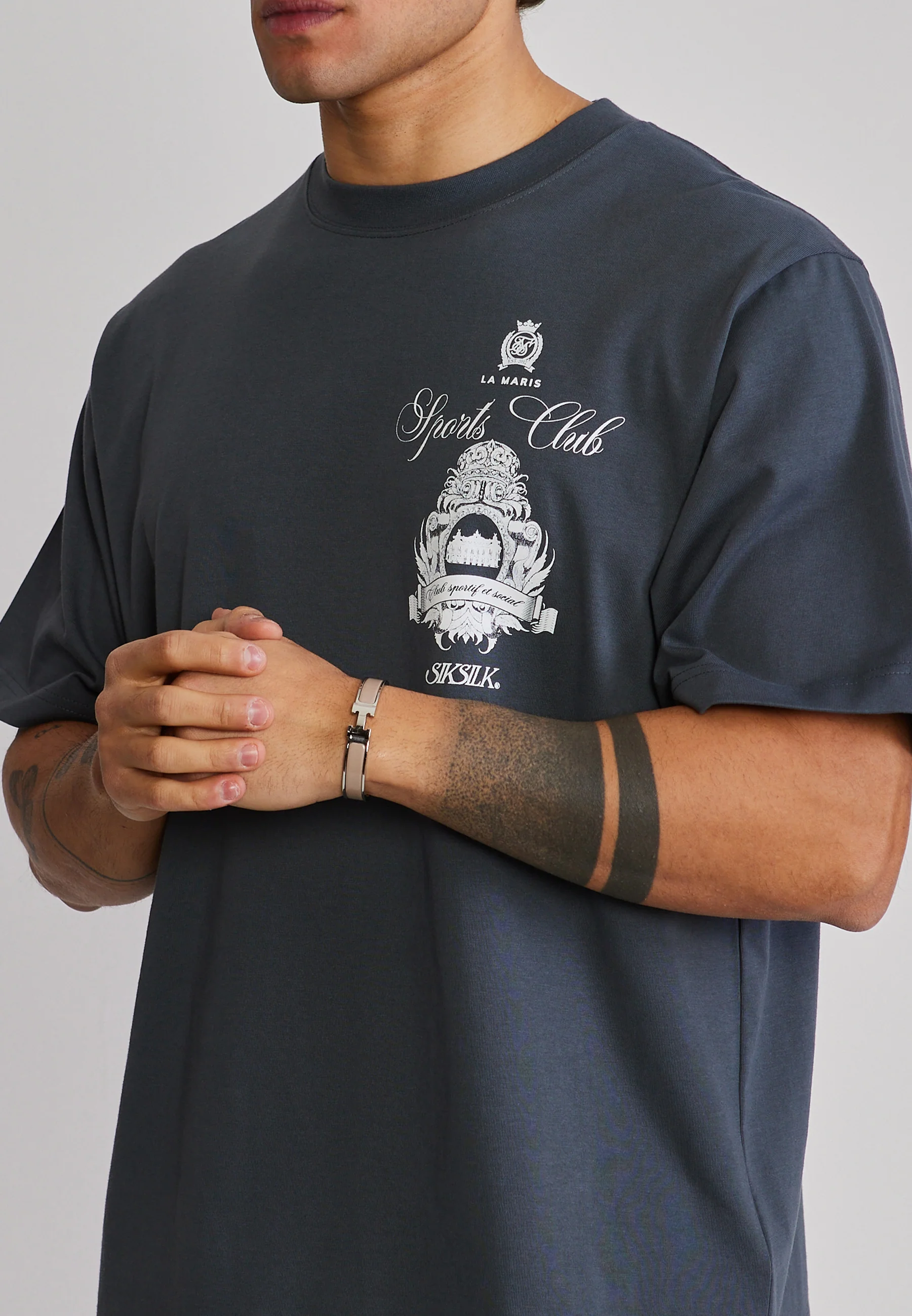 Grey Graphic T-Shirt - Image 4