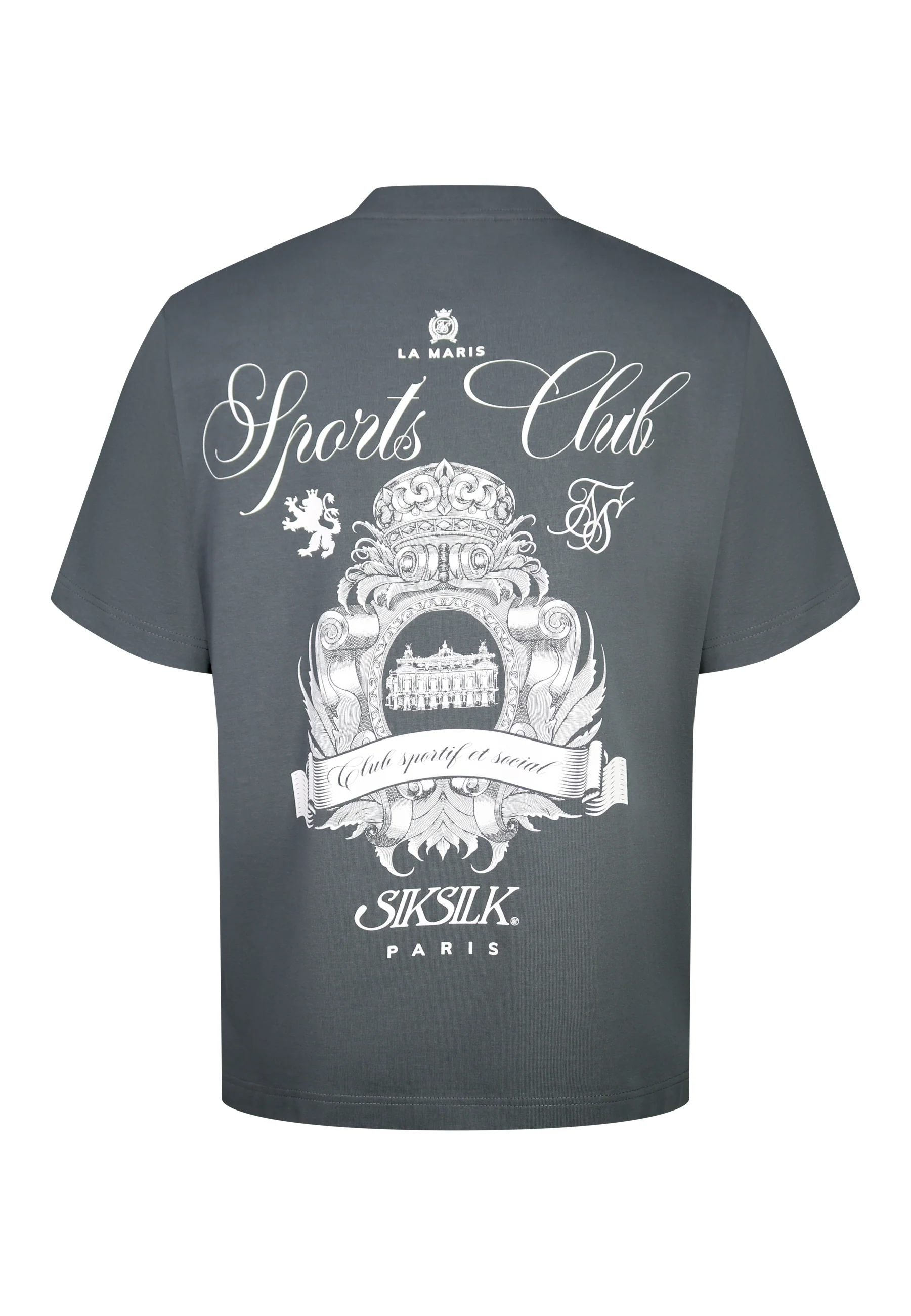 Grey Graphic T-Shirt - Image 7