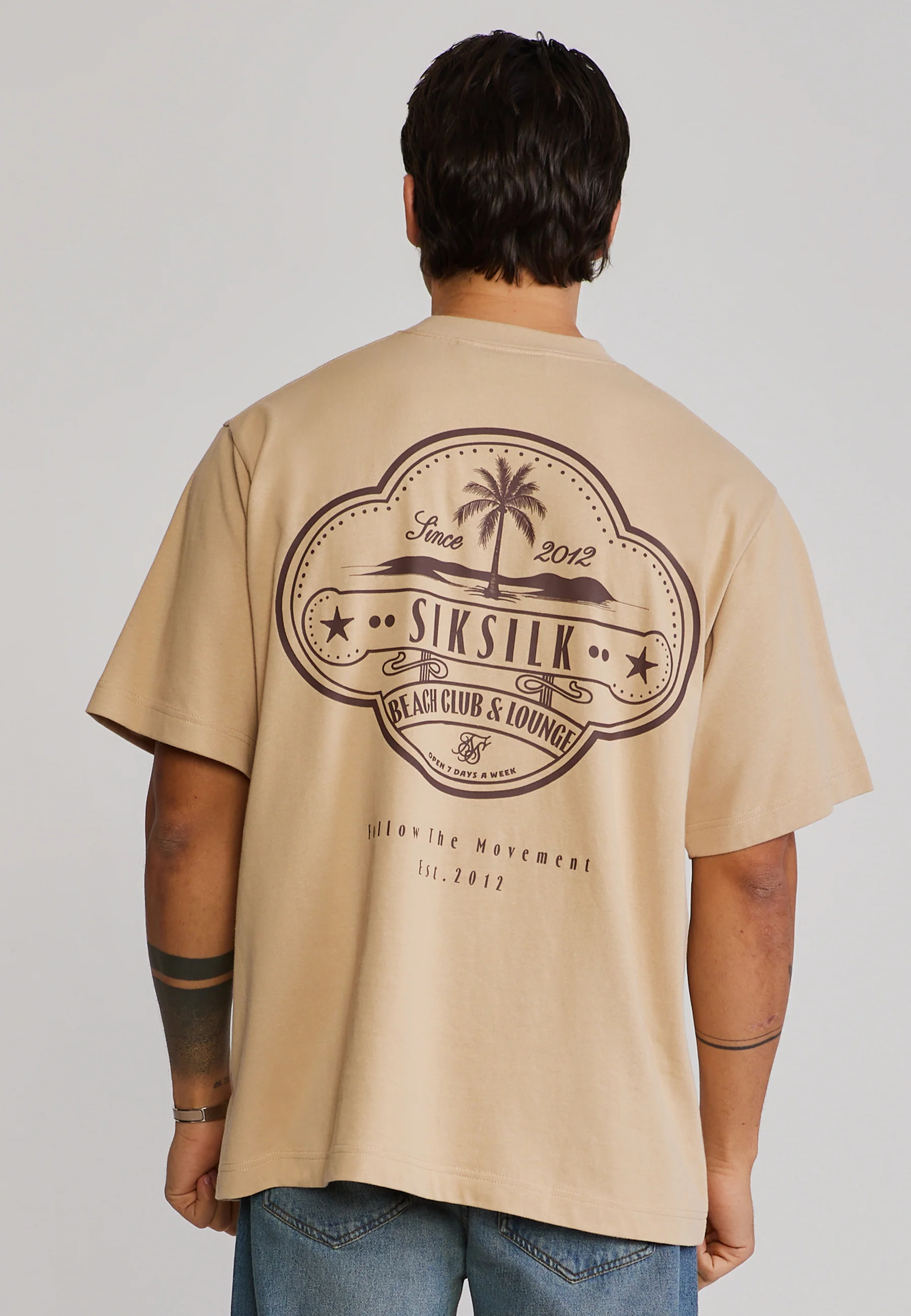 Beige Graphic T-Shirt - Image 2