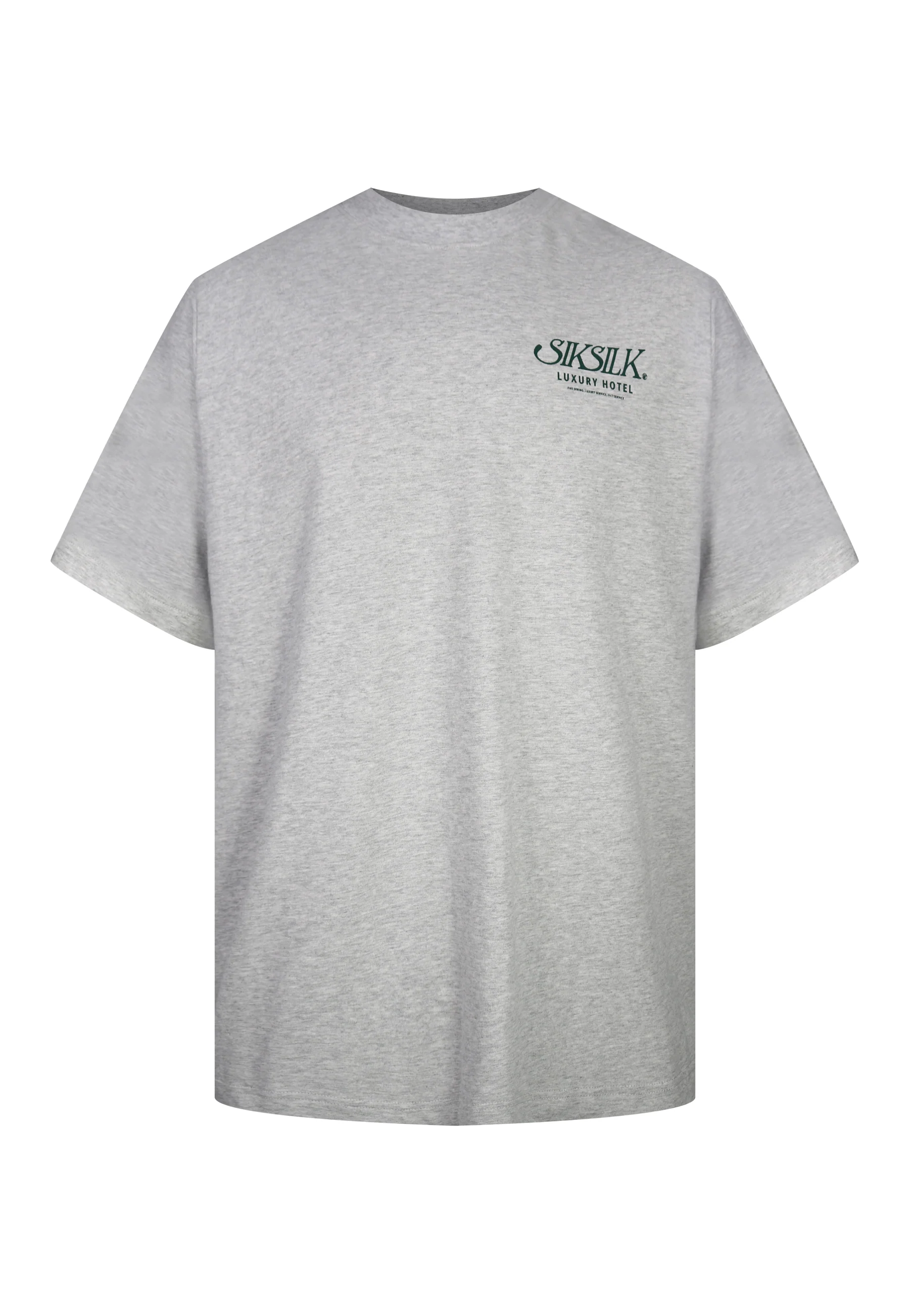 Grey Marl Graphic T-Shirt - Image 6