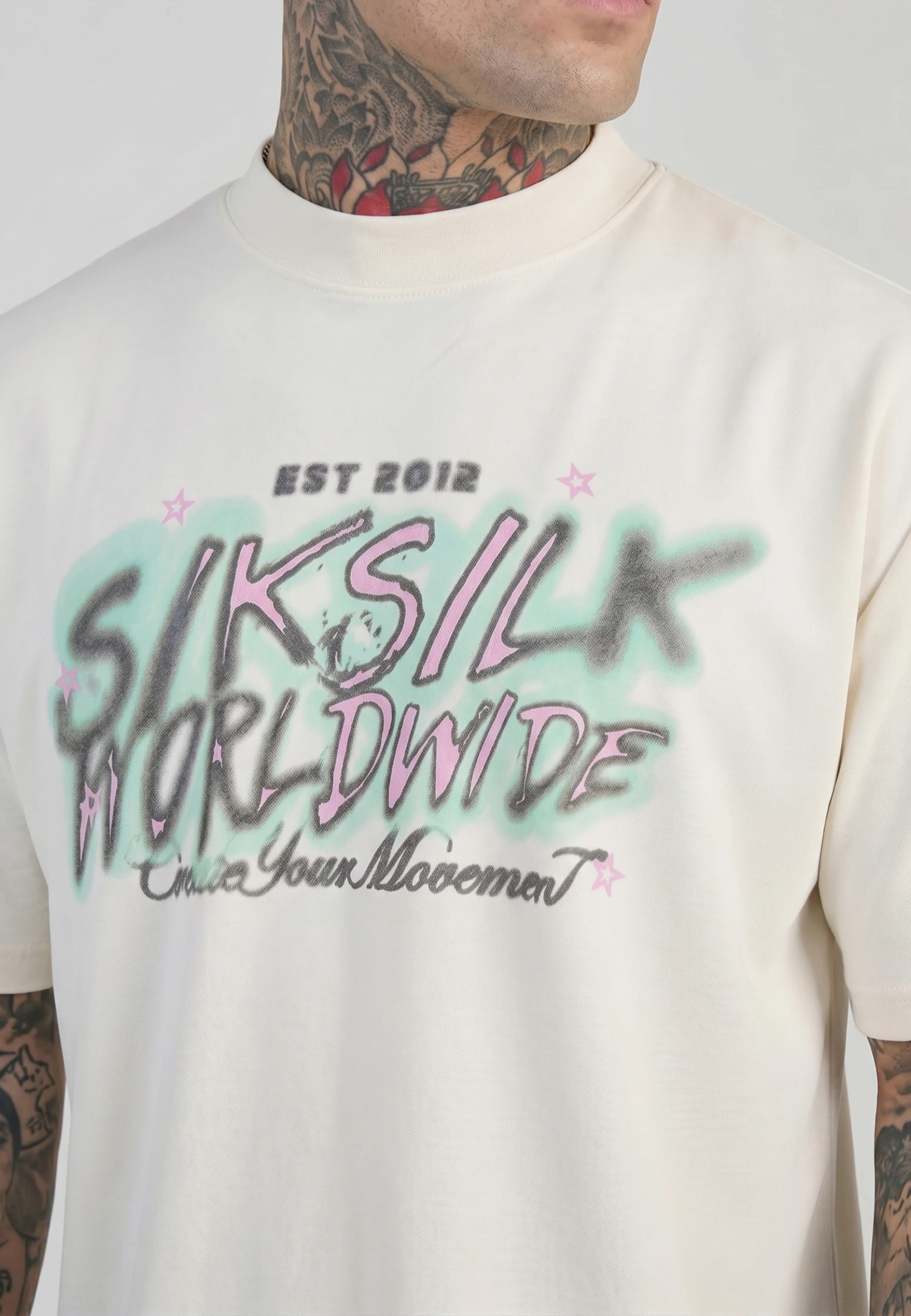 Ecru Graphic T-Shirt - Image 5