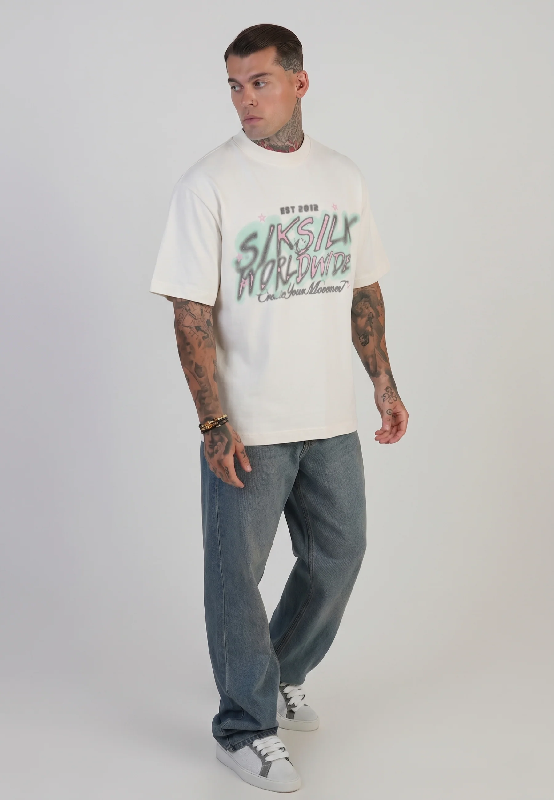 Ecru Graphic T-Shirt - Image 6