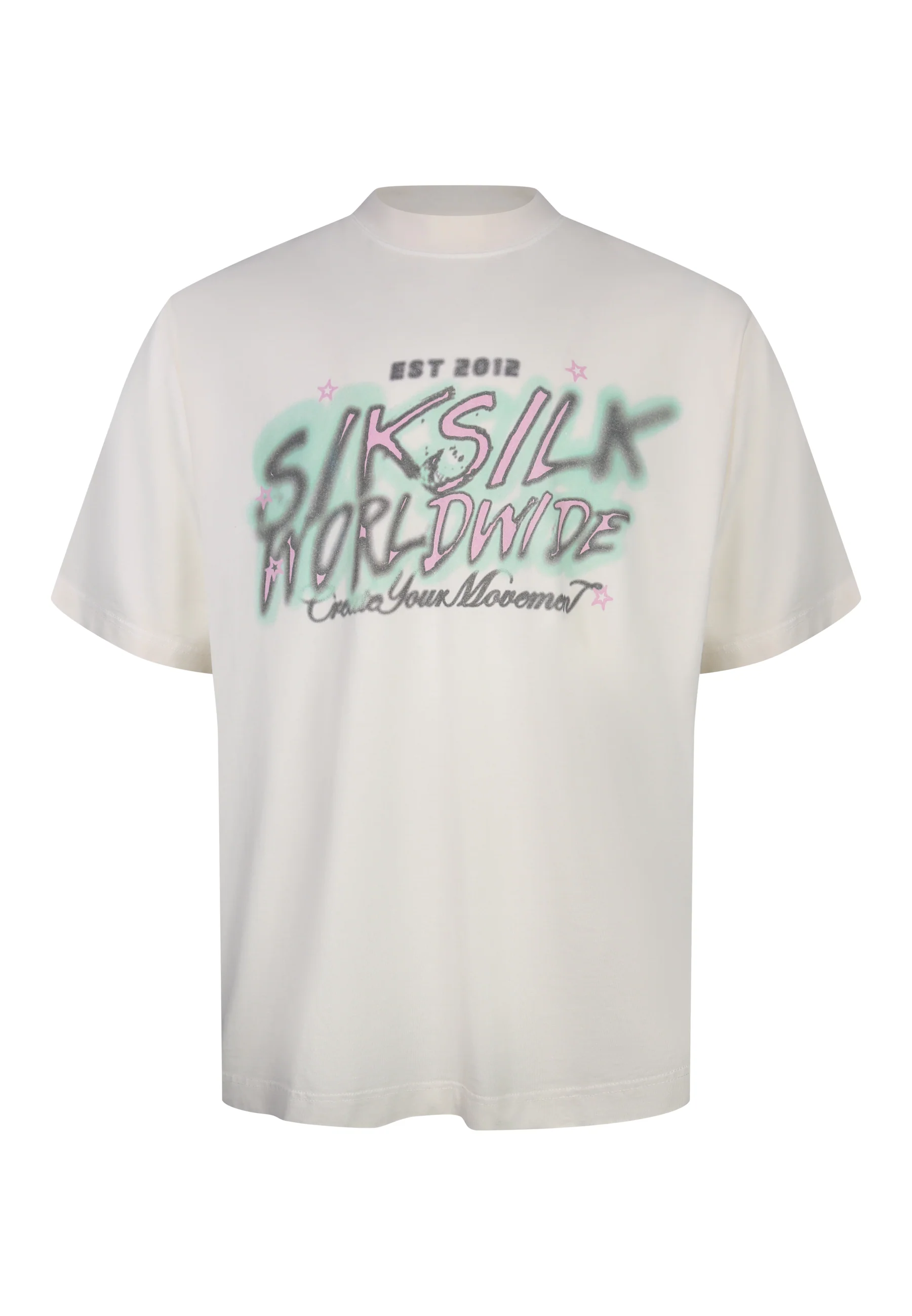 Ecru Graphic T-Shirt - Image 7