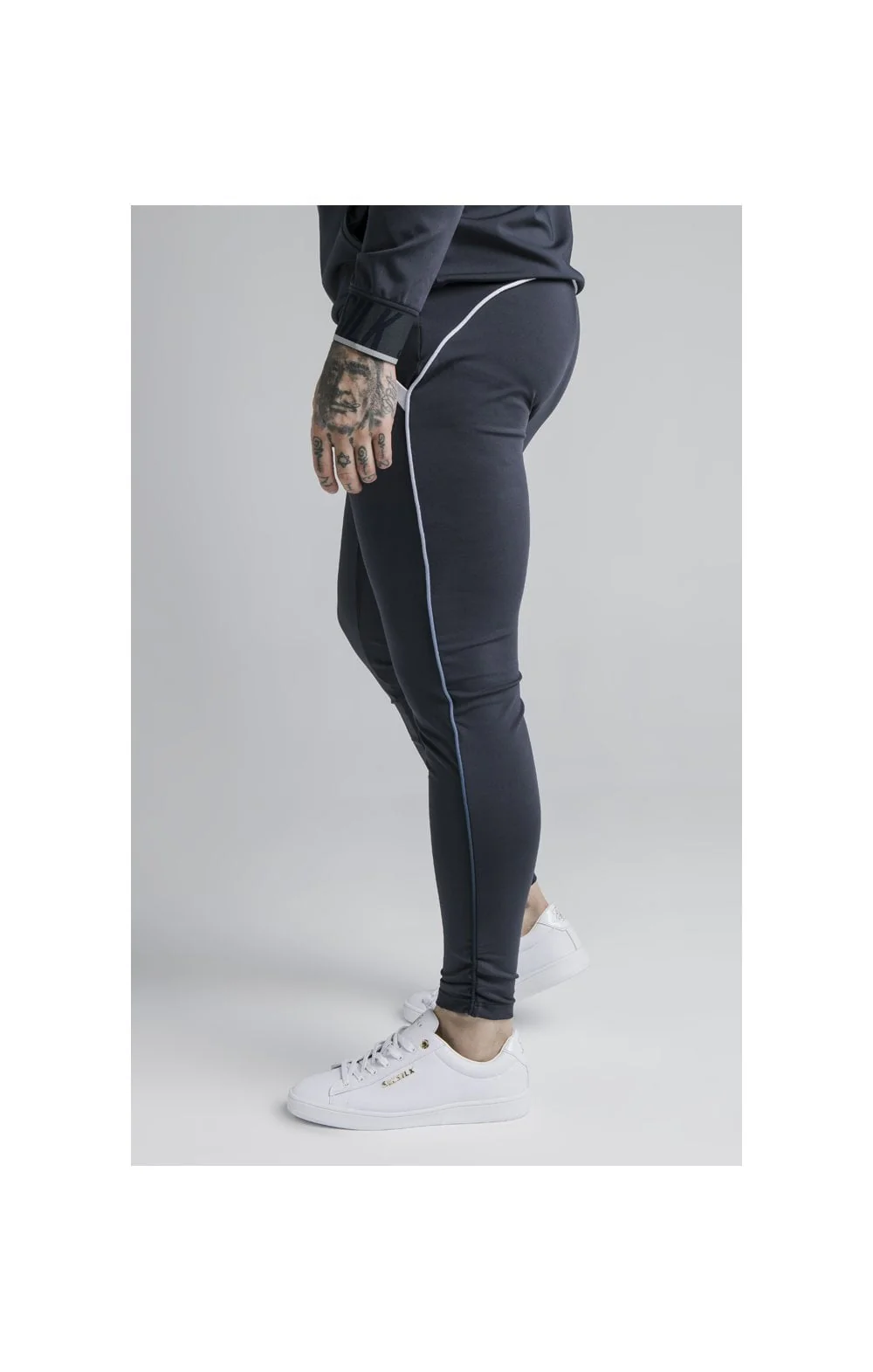 SikSilk Gravity Track Pants - Navy - Image 2