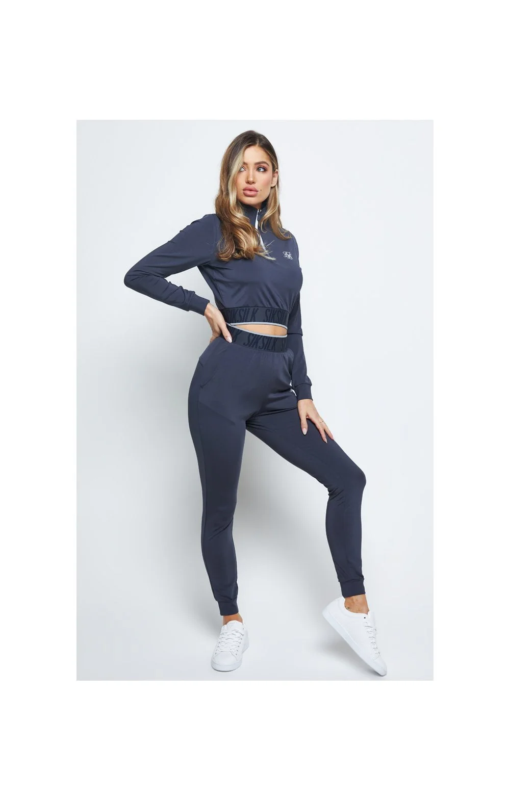 SikSilk Gravity Track Pants - Navy - Image 5