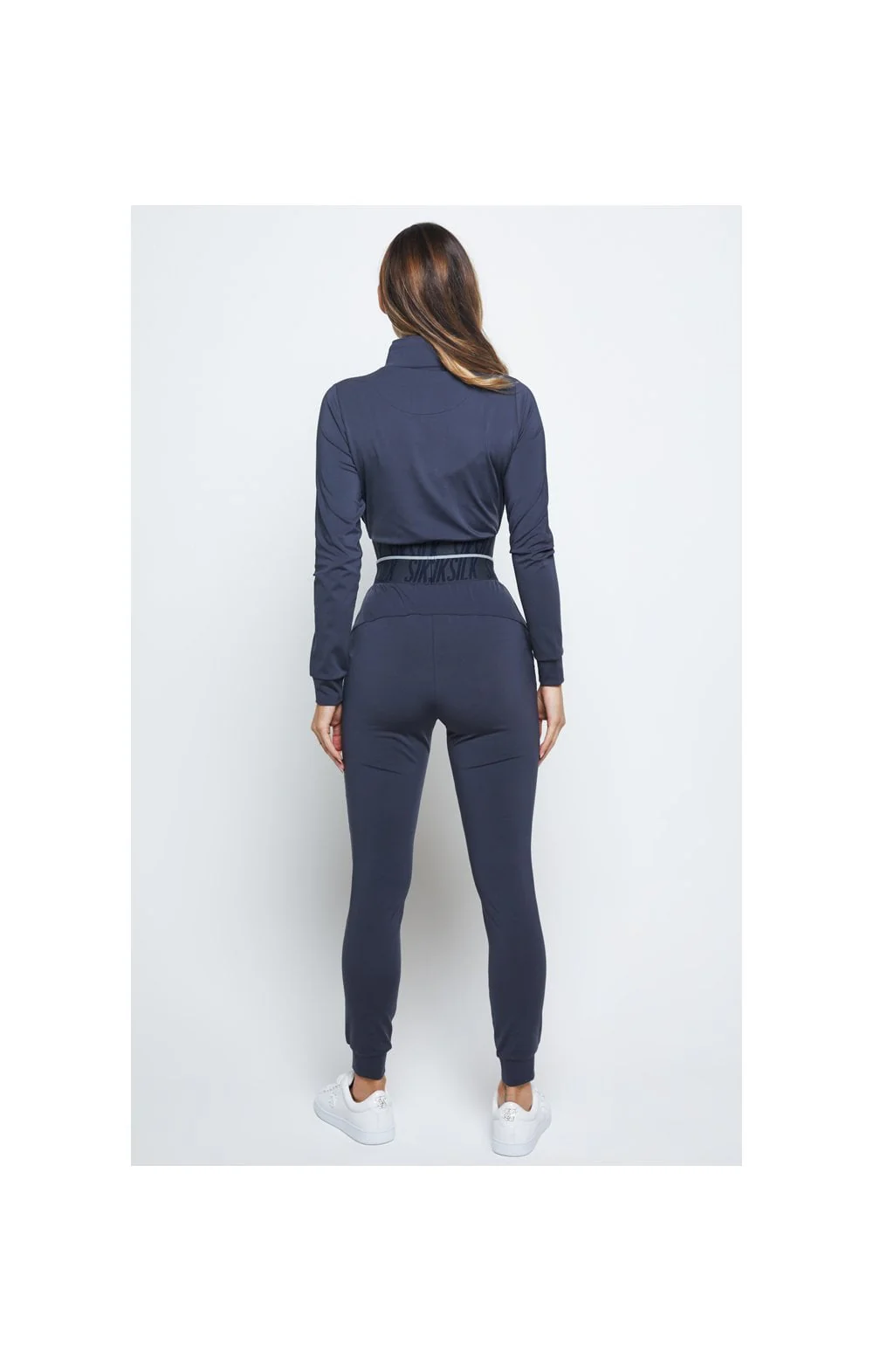 SikSilk Gravity Track Top - Navy - Image 5