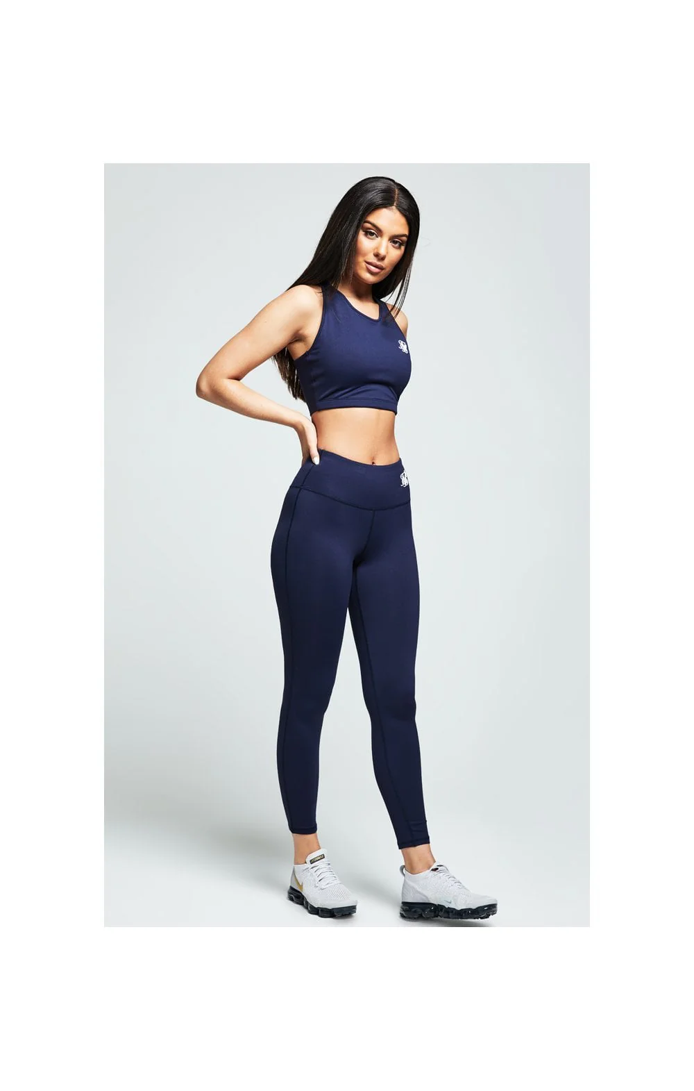 Navy Essential Gym Bralette - Image 2