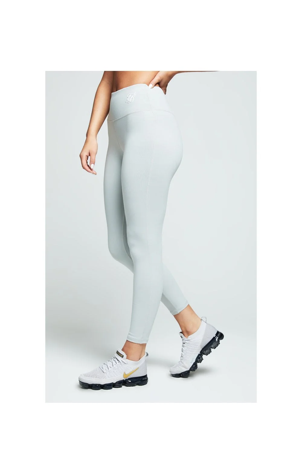 Grey Essential Gym Legging - Image 2