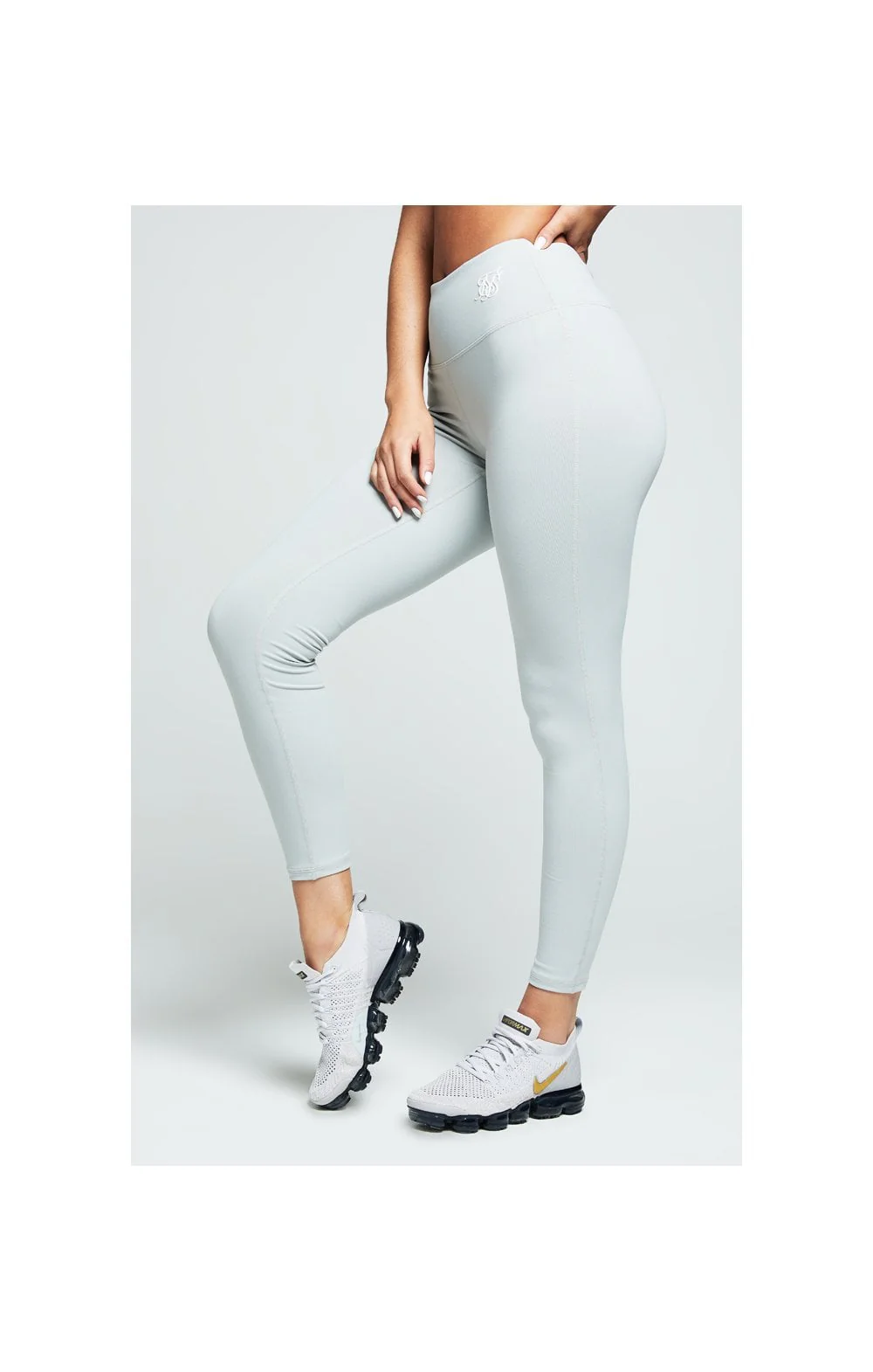 Grey Essential Gym Legging - Image 4