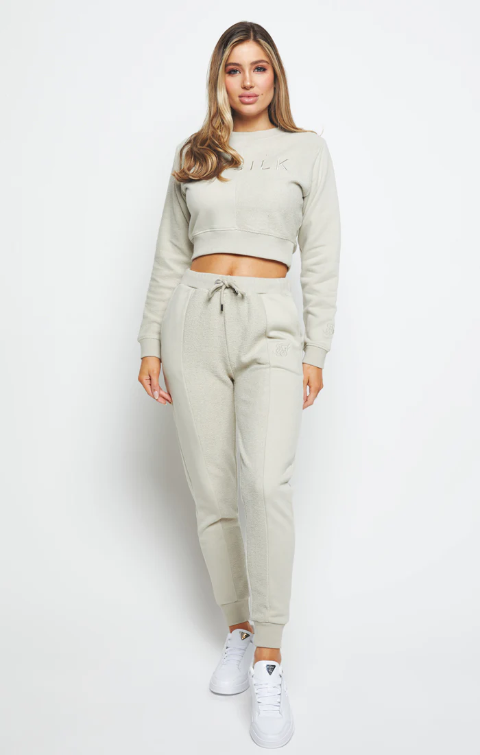 SikSilk Half & Half Pants - Stone - Image 4