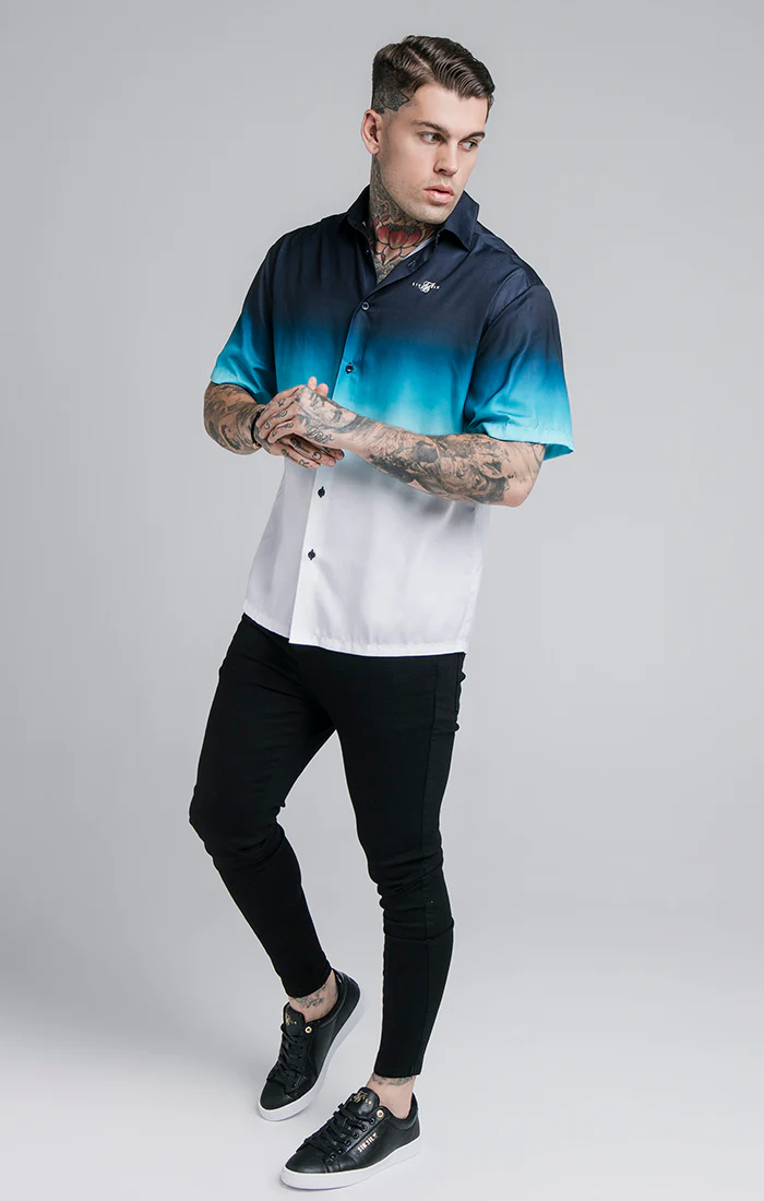 Navy Fade Resort Shirt - Image 2