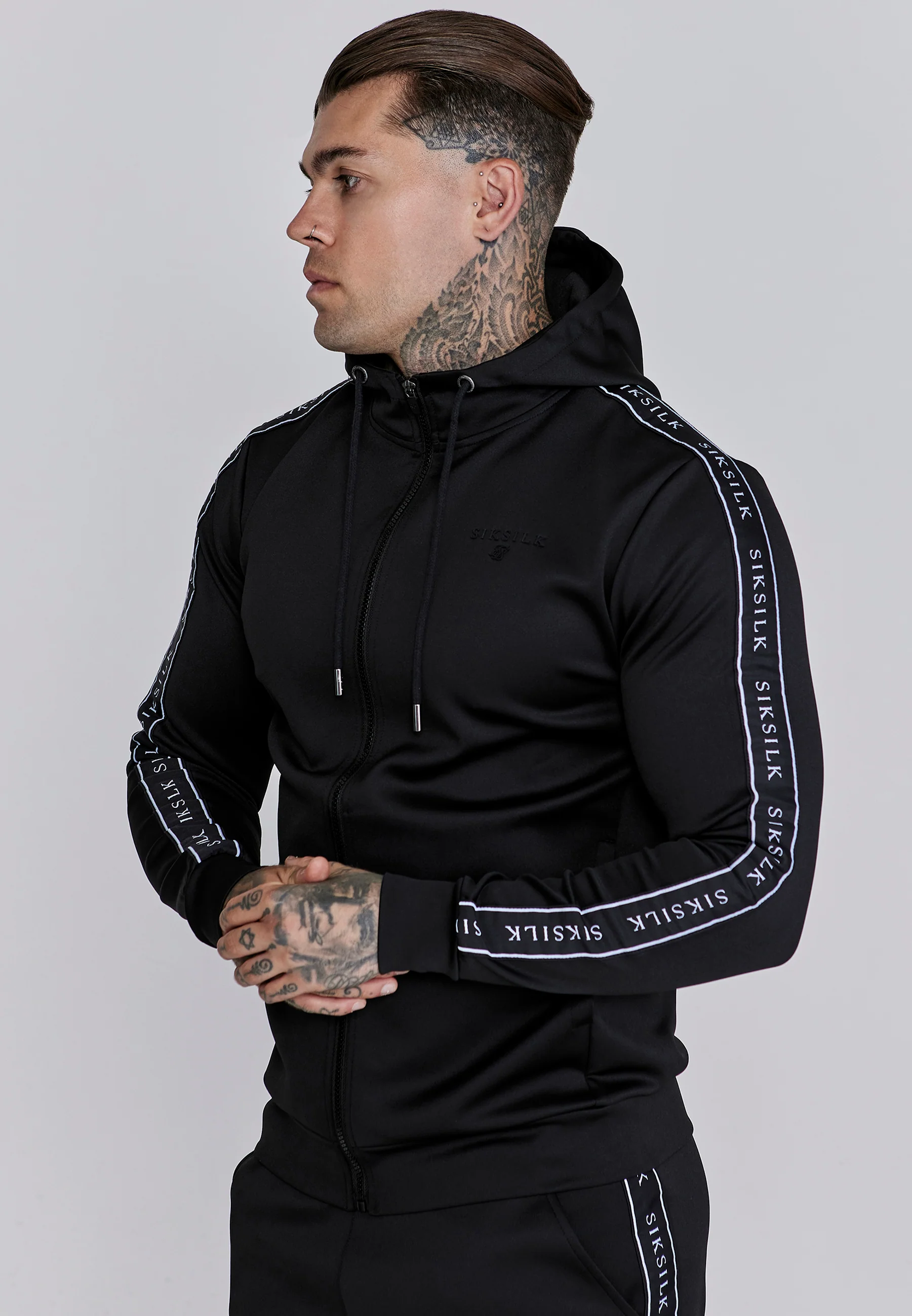 Black Hoodie and Joggers Set - Image 2