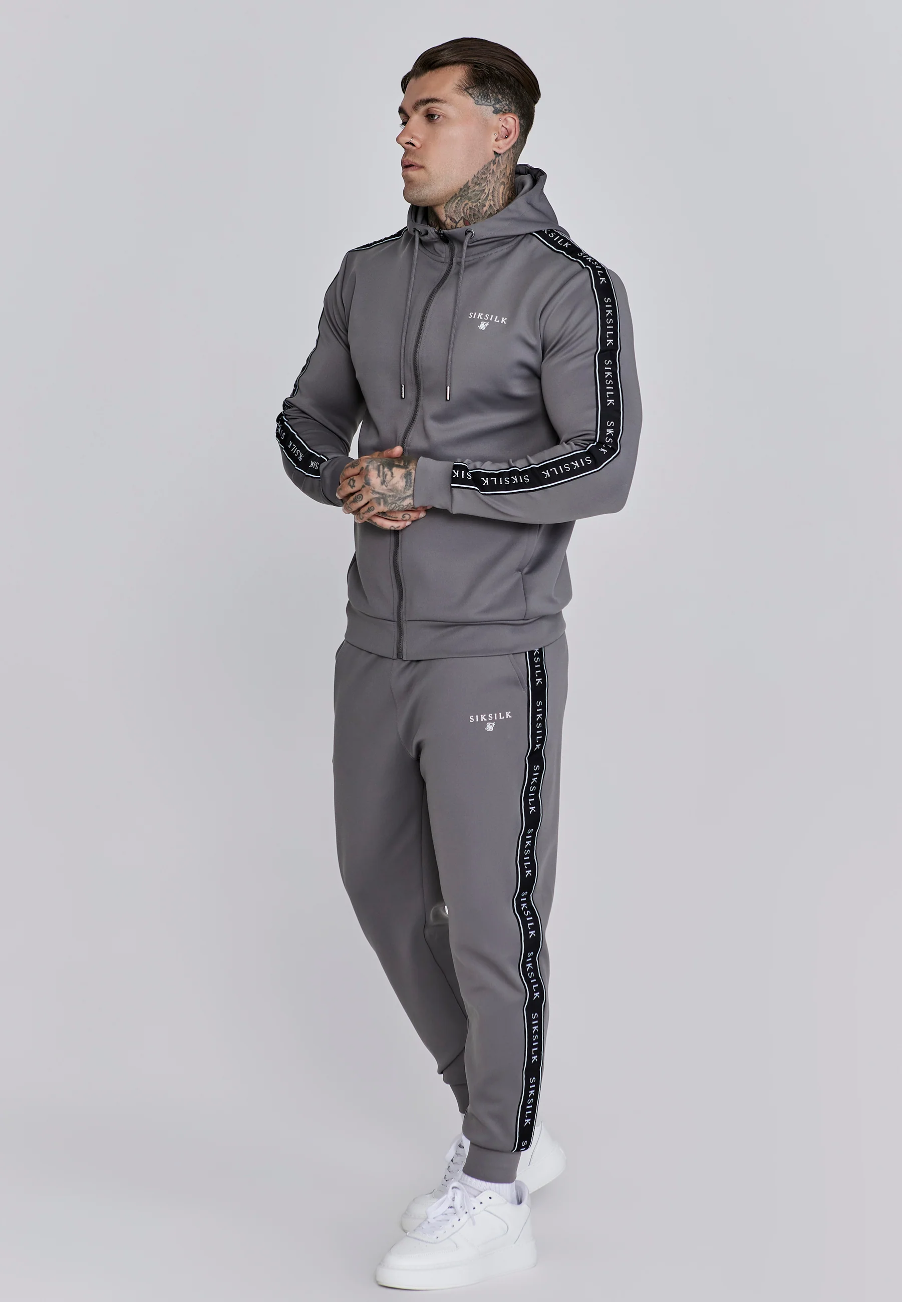 Grey Hoodie and Joggers Set