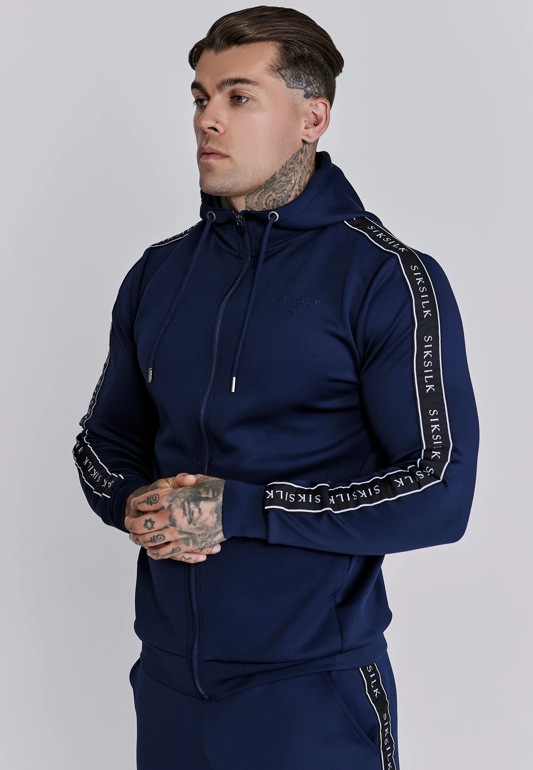Navy Hoodie and Joggers Set - Image 2