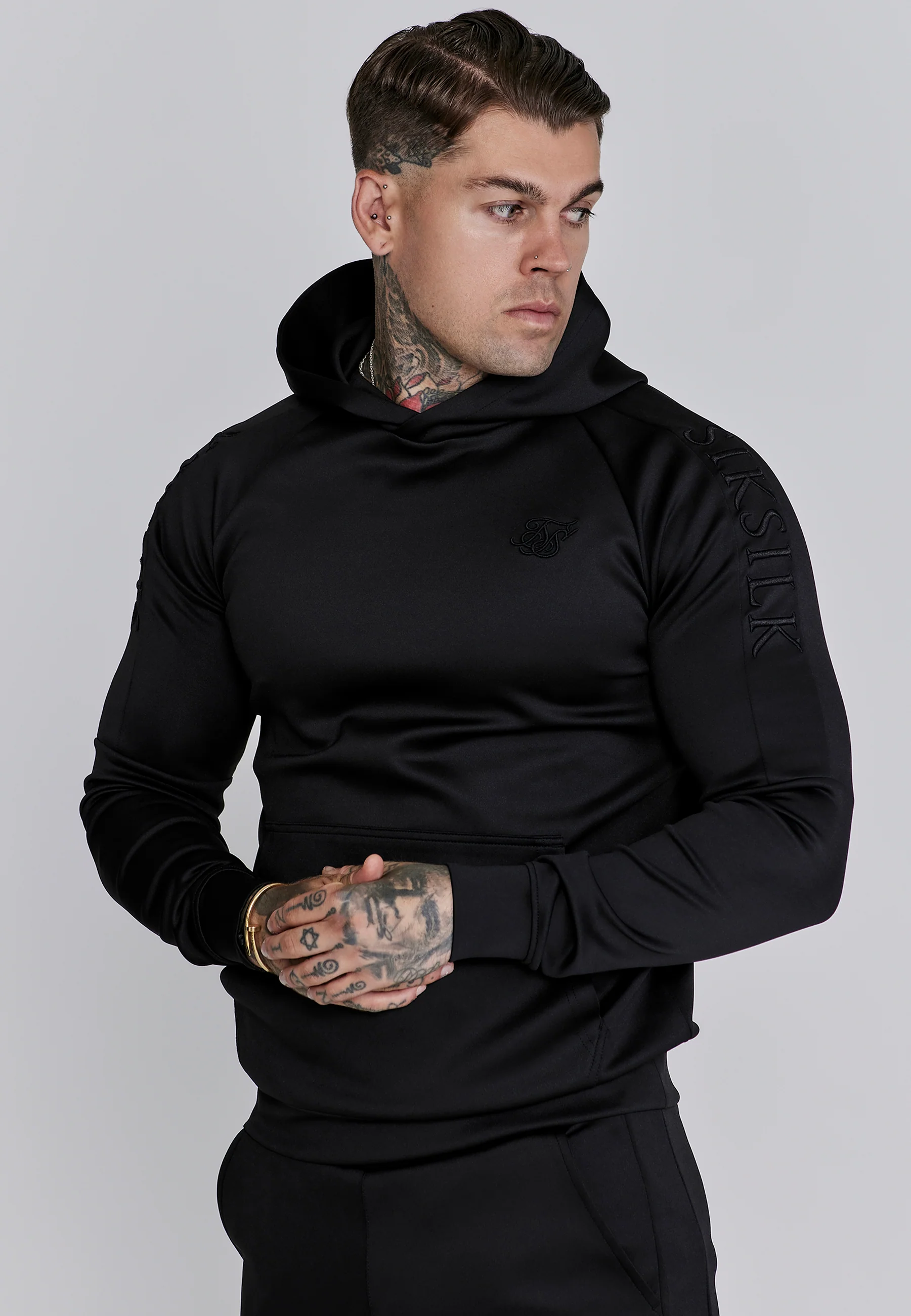 Black Hoodie and Joggers Set - Image 2