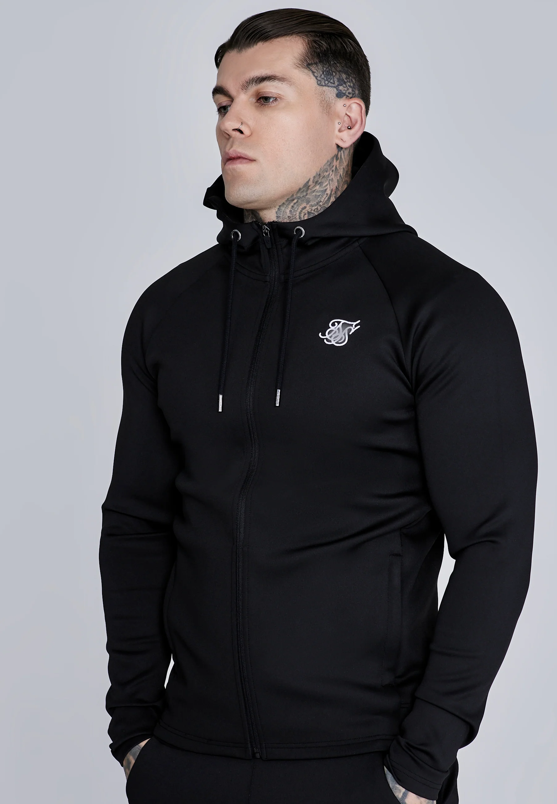 Black Hoodie and Joggers Set - Image 2