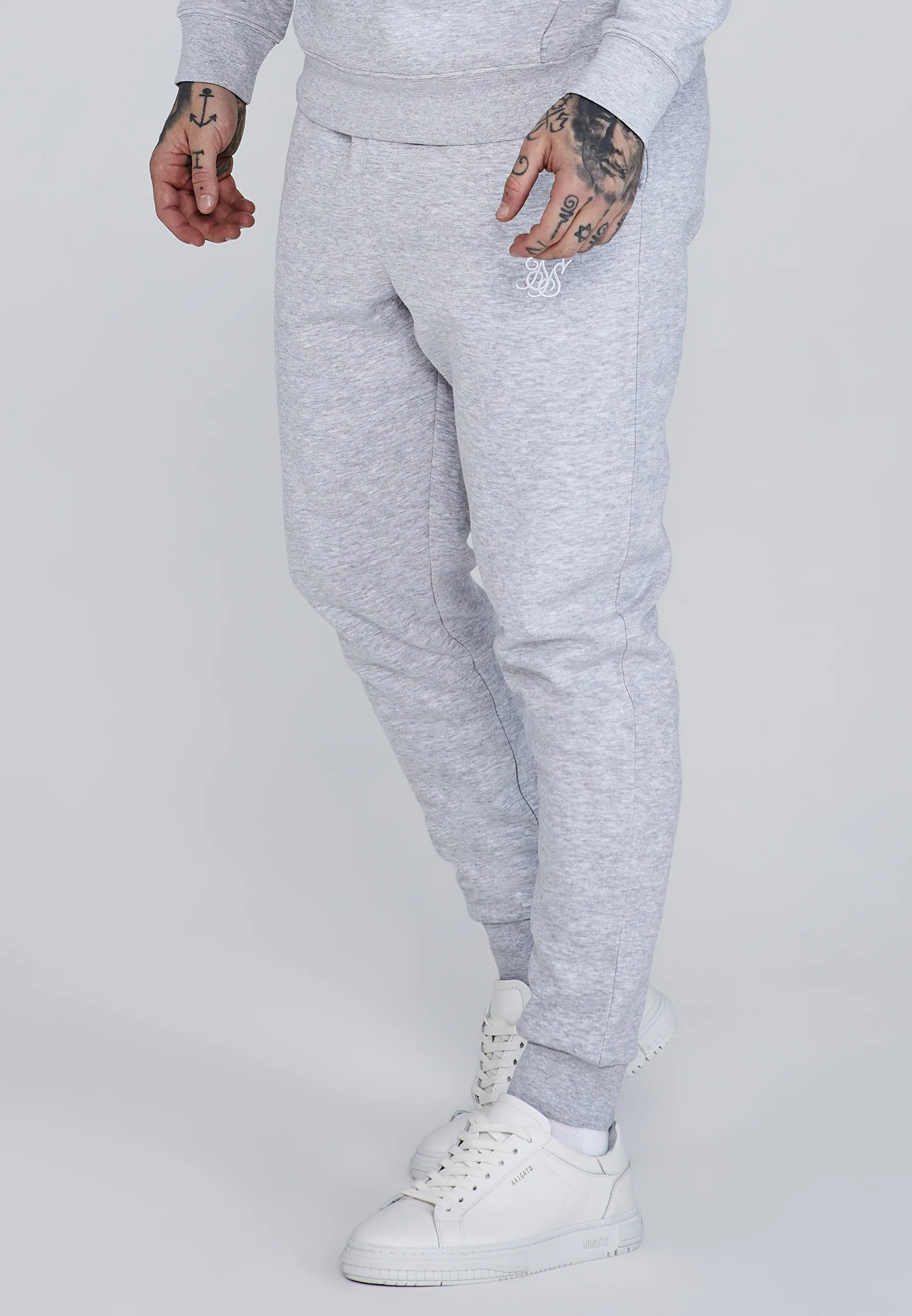 Grey Marl Hoodie and Joggers Set - Image 3