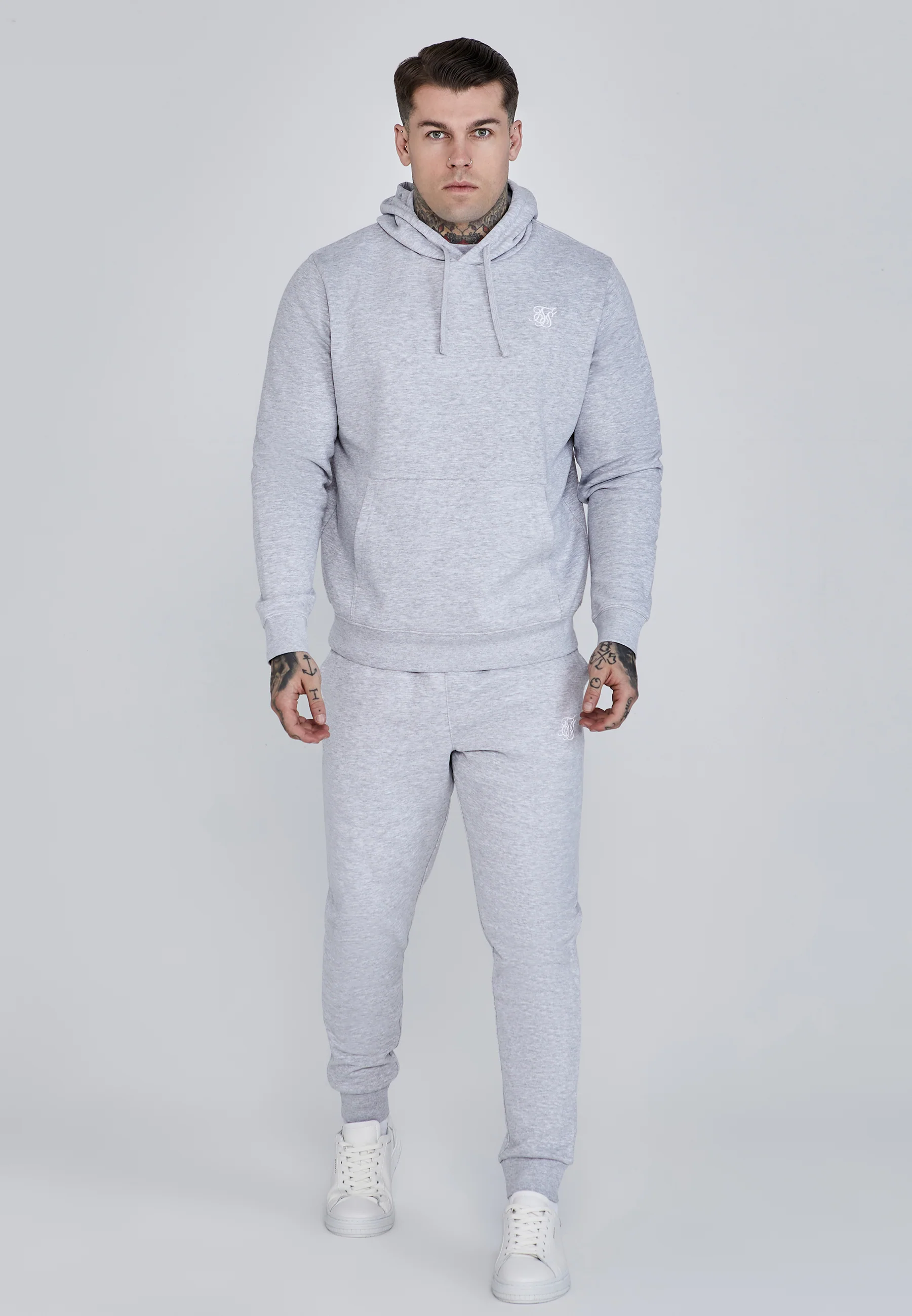 Grey Marl Hoodie and Joggers Set - Image 4