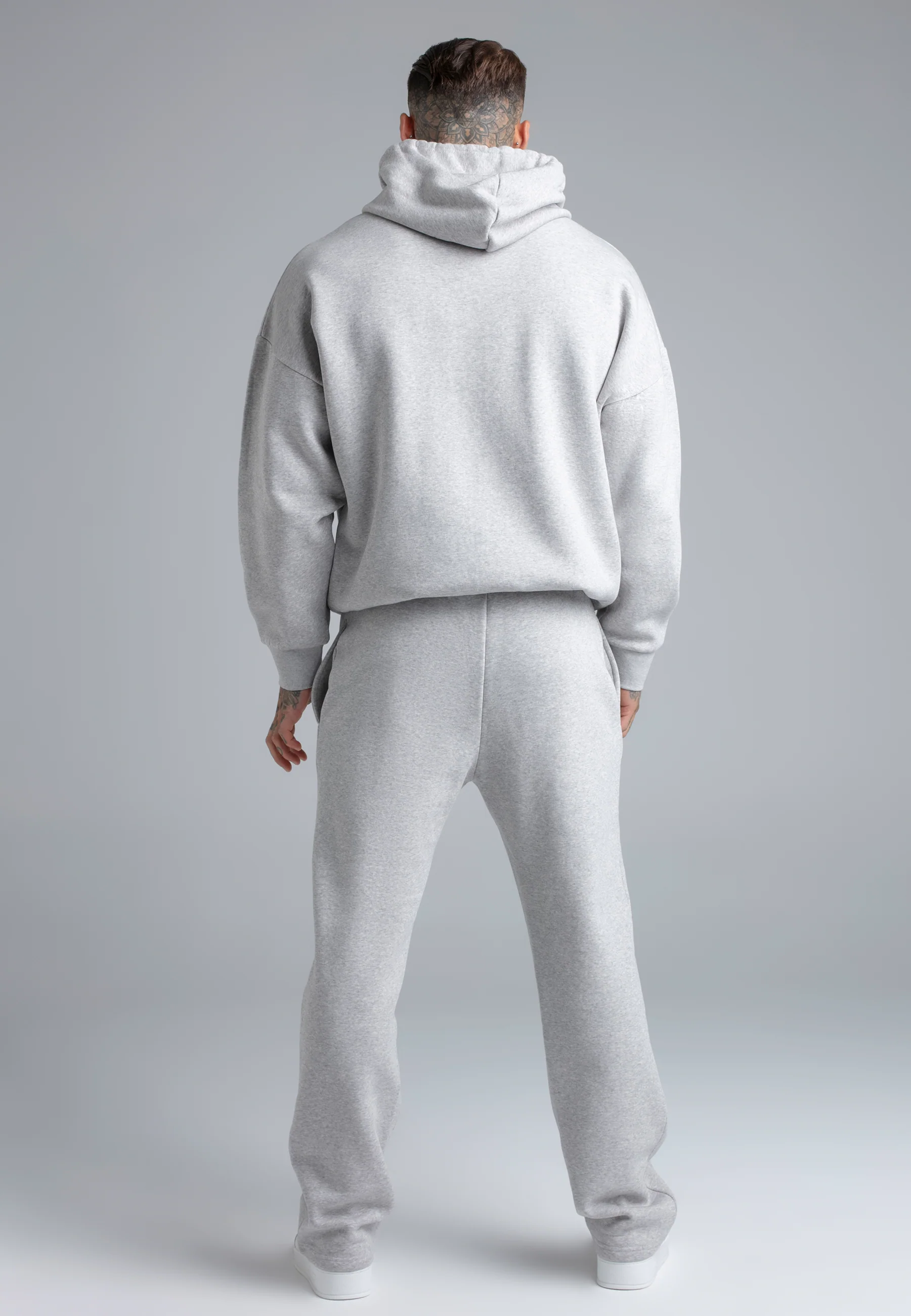 Grey Marl Hoodie and Joggers Set - Image 5