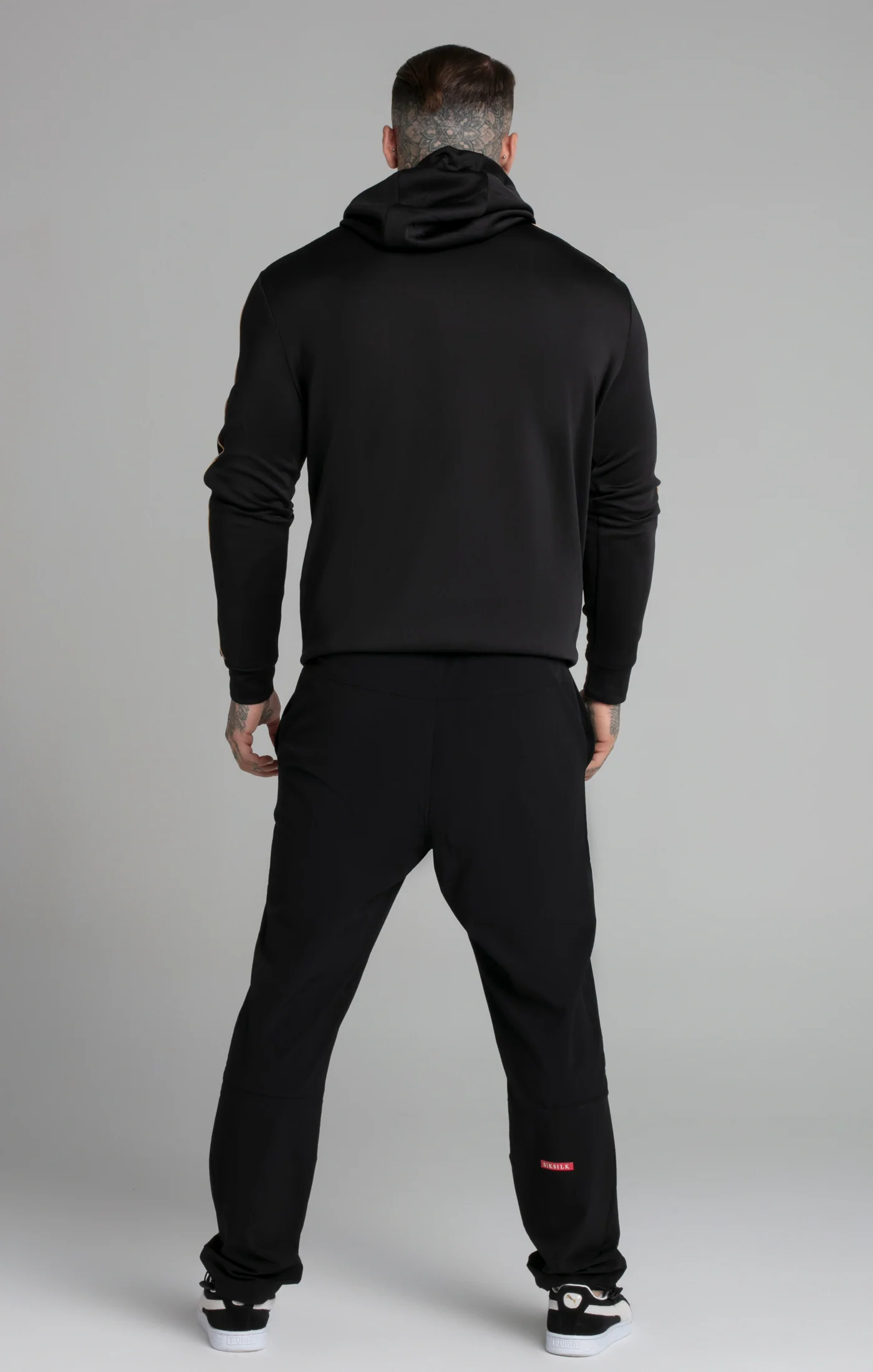 Black Quarter Zip Hoodie - Image 5