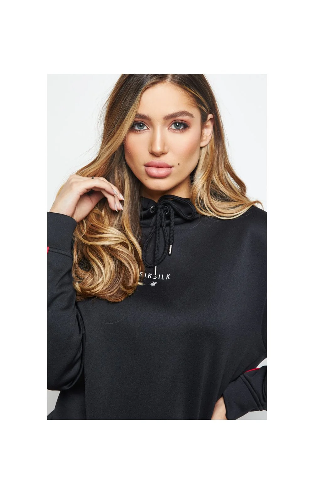 SikSilk Imperial Overhead Hoodie - Black - Image 2