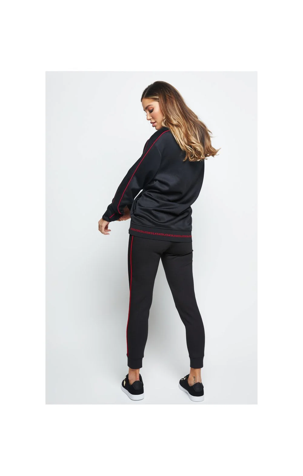 SikSilk Imperial Overhead Hoodie - Black - Image 6