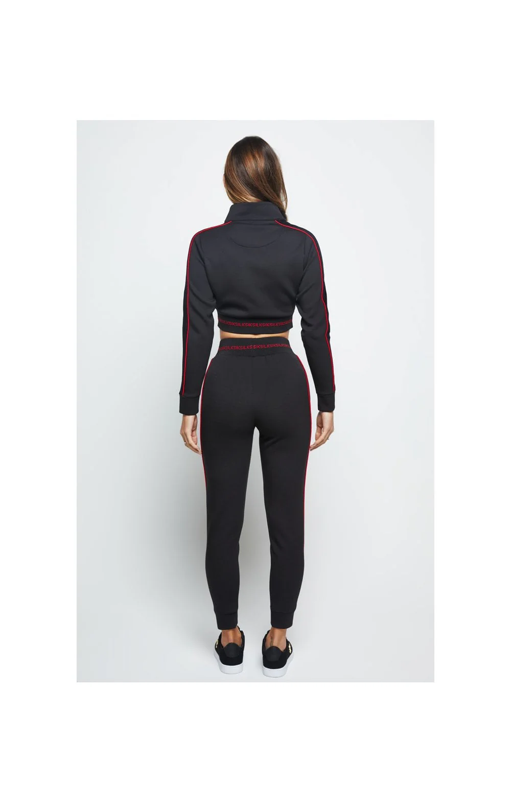 SikSilk Imperial Track Pants - Black - Image 7