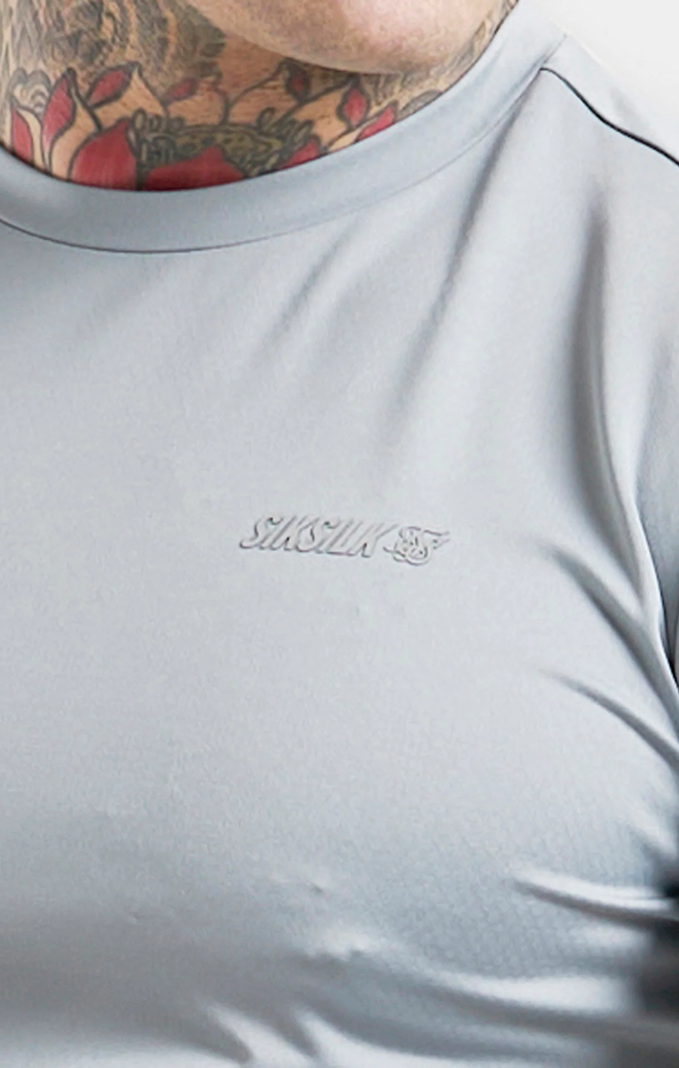 Grey Sports Poly T-Shirt - Image 2