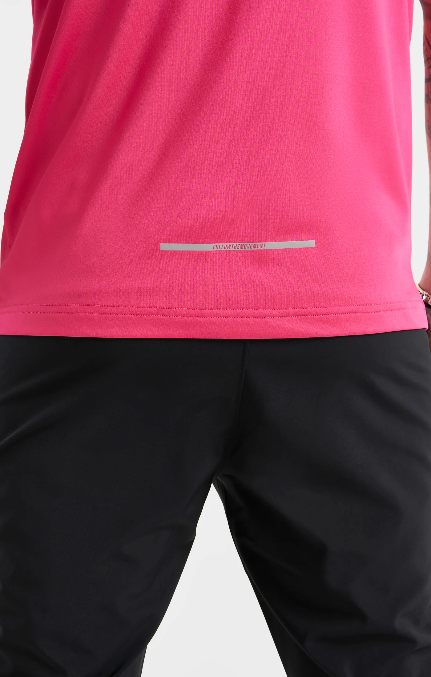 Pink Sports Poly T-Shirt - Image 6