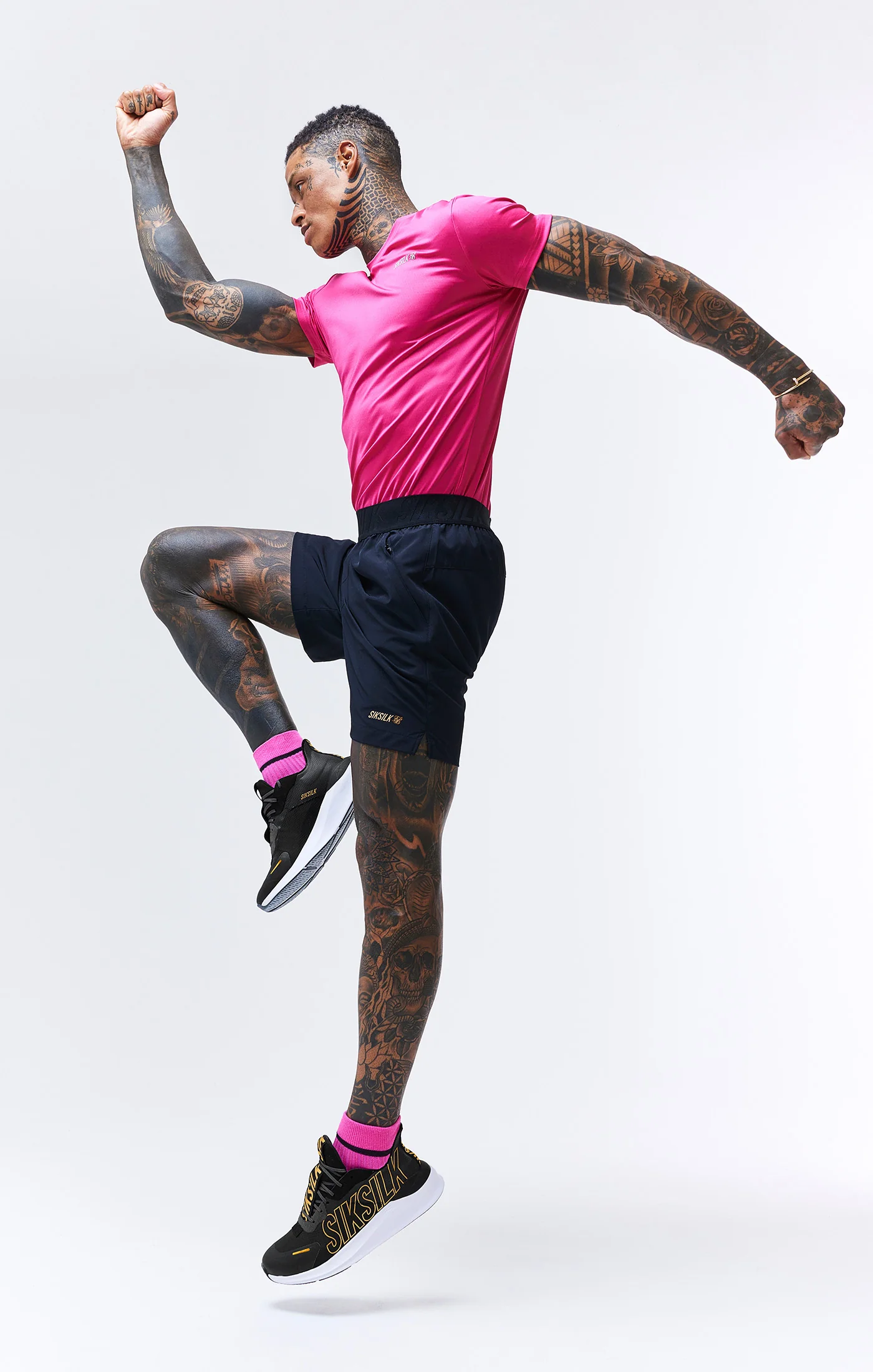 Pink Sports Poly T-Shirt - Image 7