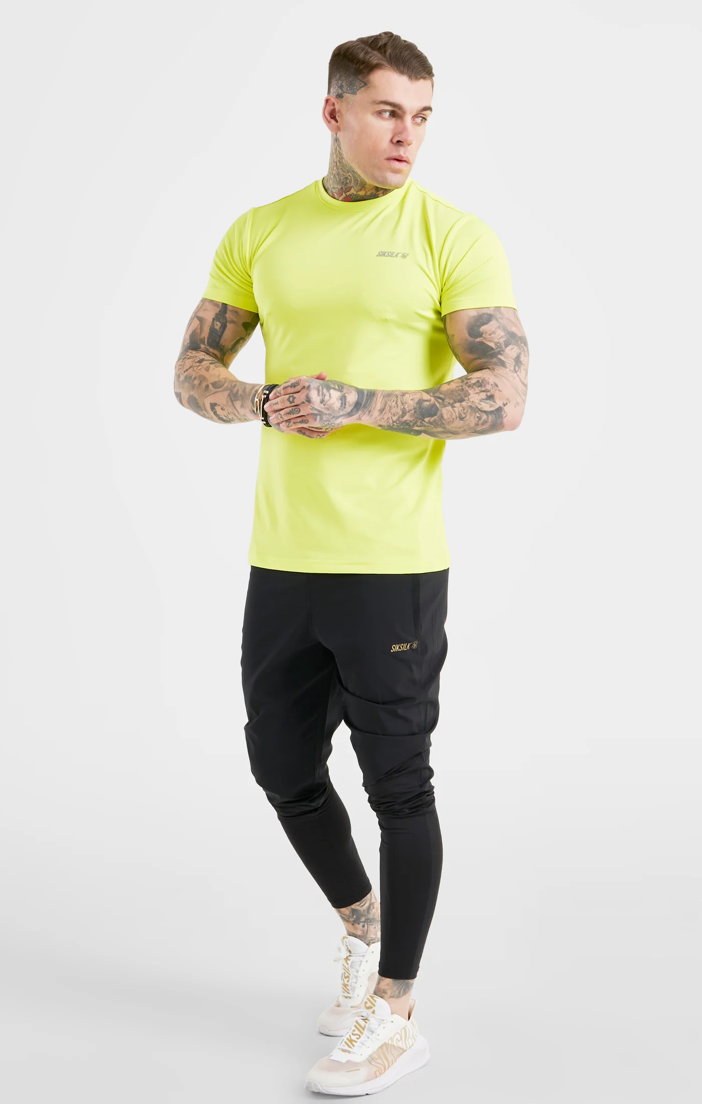 Yellow Sport Poly T-Shirt - Image 3