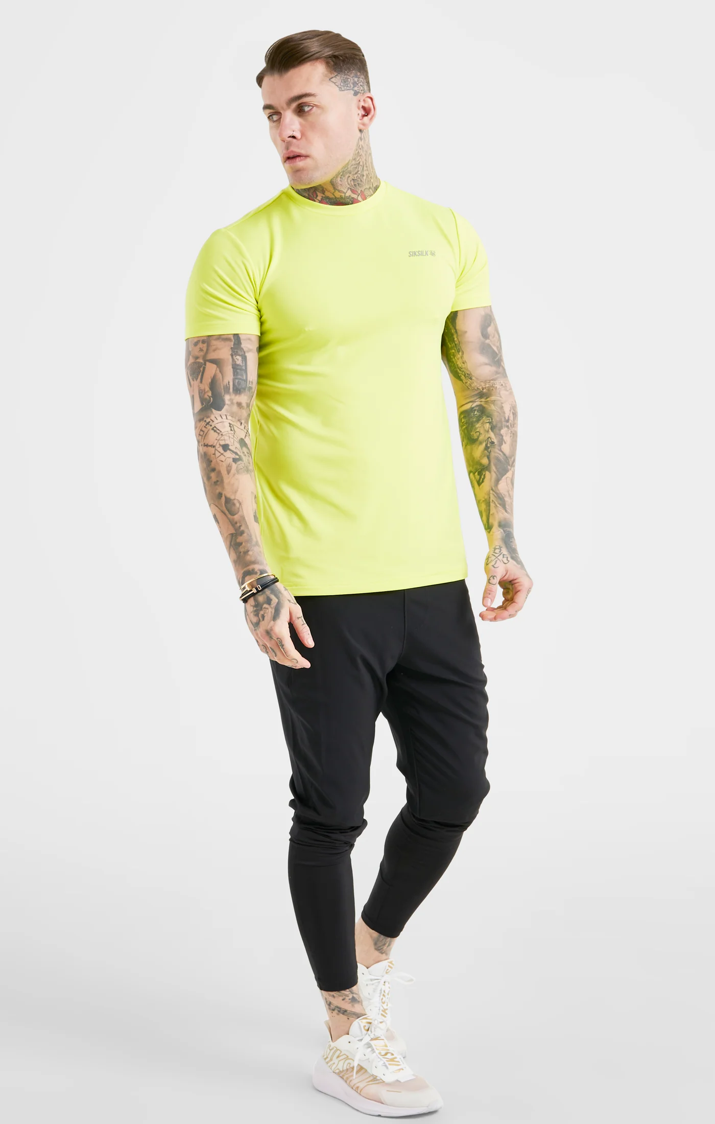 Yellow Sport Poly T-Shirt - Image 4