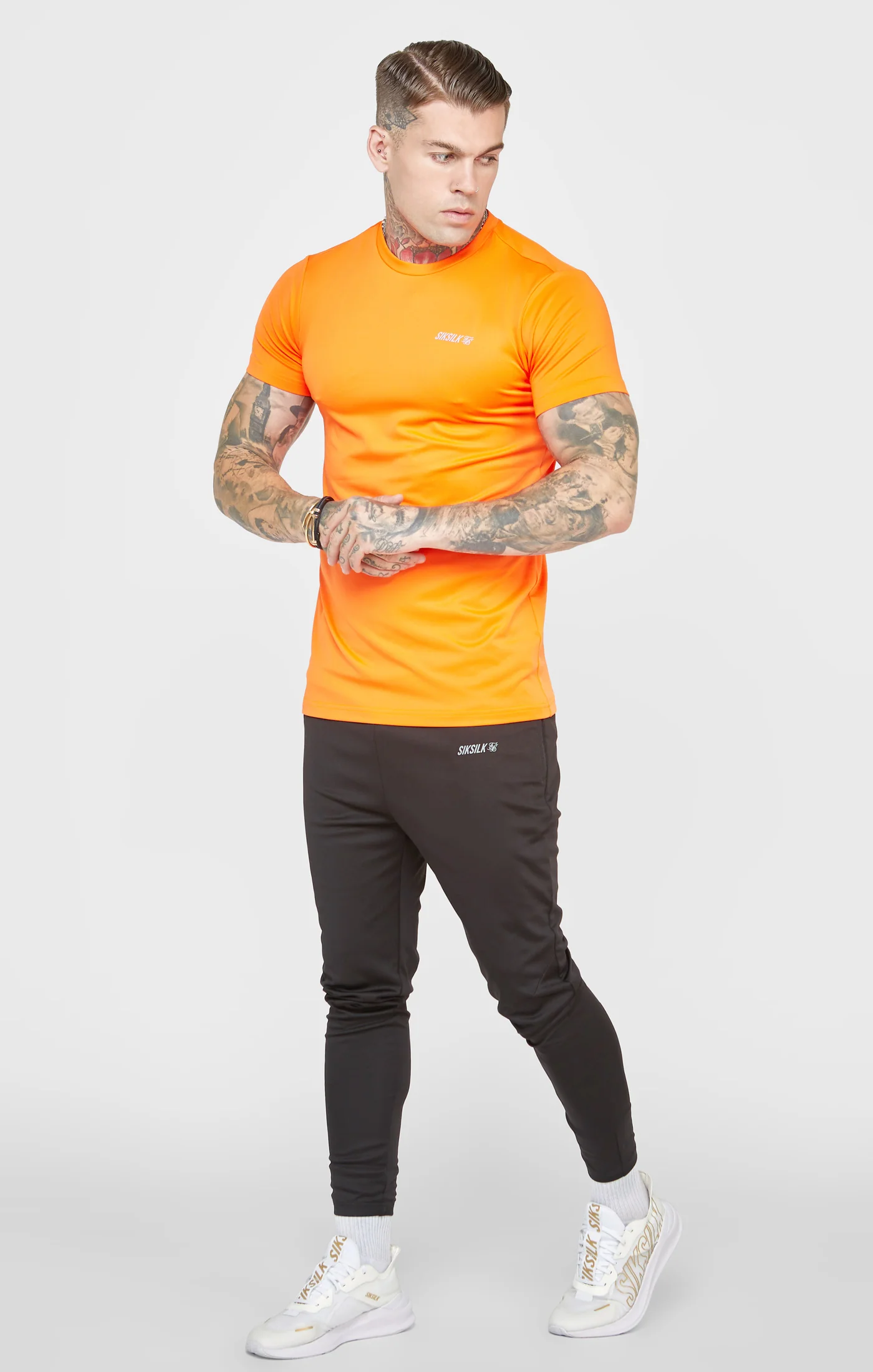 Orange Sports T-Shirt - Image 4
