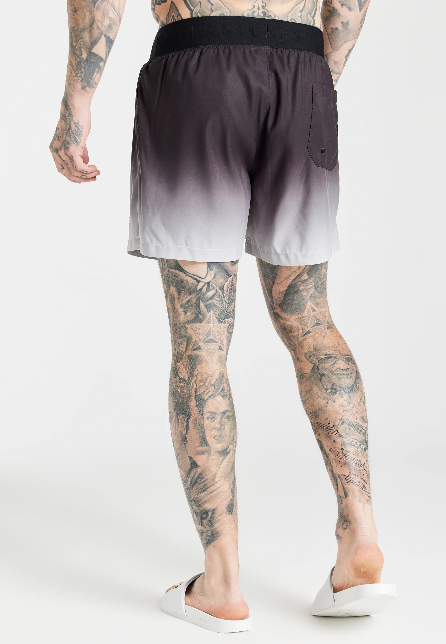 Black Fade Swim Short - Image 2