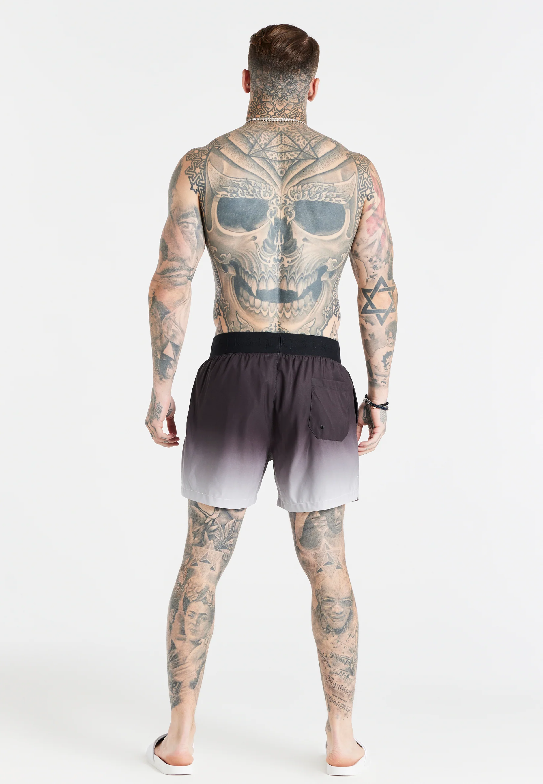 Black Fade Swim Short - Image 4