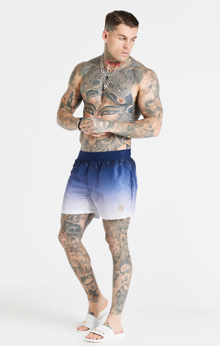 Navy Fade Swim Short - Image 3