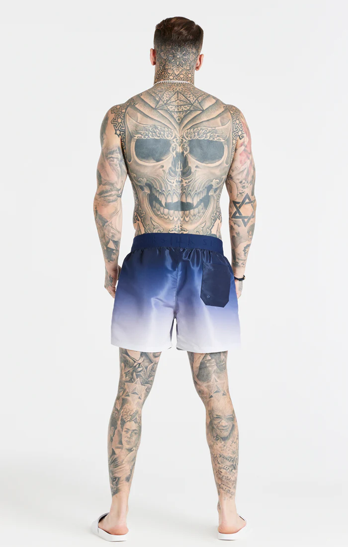 Navy Fade Swim Short - Image 4