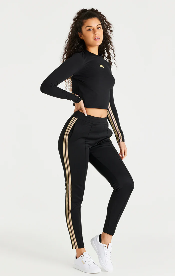 Black Long Sleeve T-Shirt - Image 3