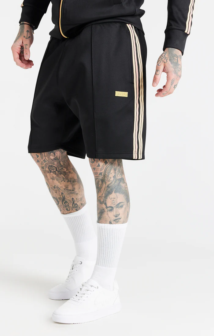Black Pleated Short
