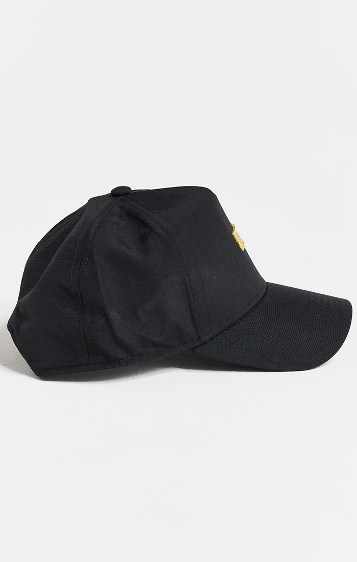 Black Infinity Nylon Trucker Cap - Image 4