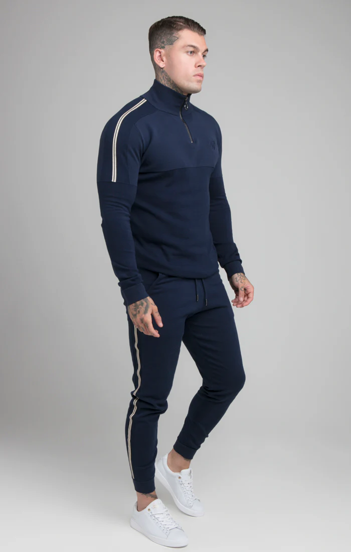 Navy Infinity Paneled Pant - Image 3