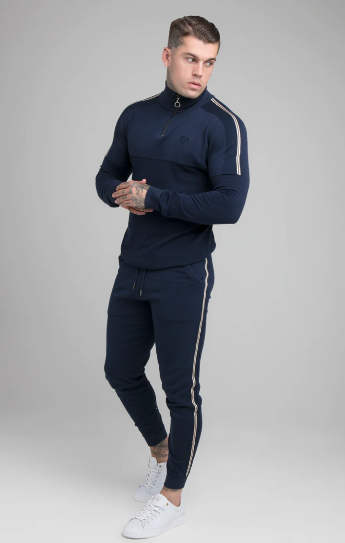 Navy Infinity Paneled Pant - Image 4