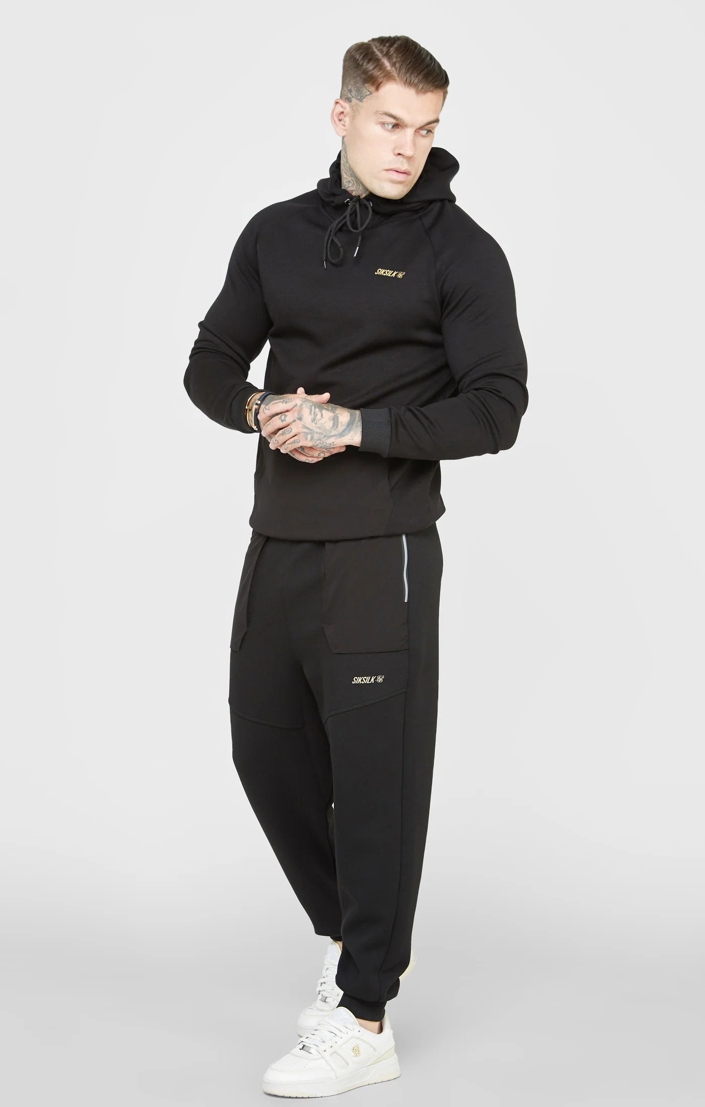 Black Sports Hoodie - Image 3
