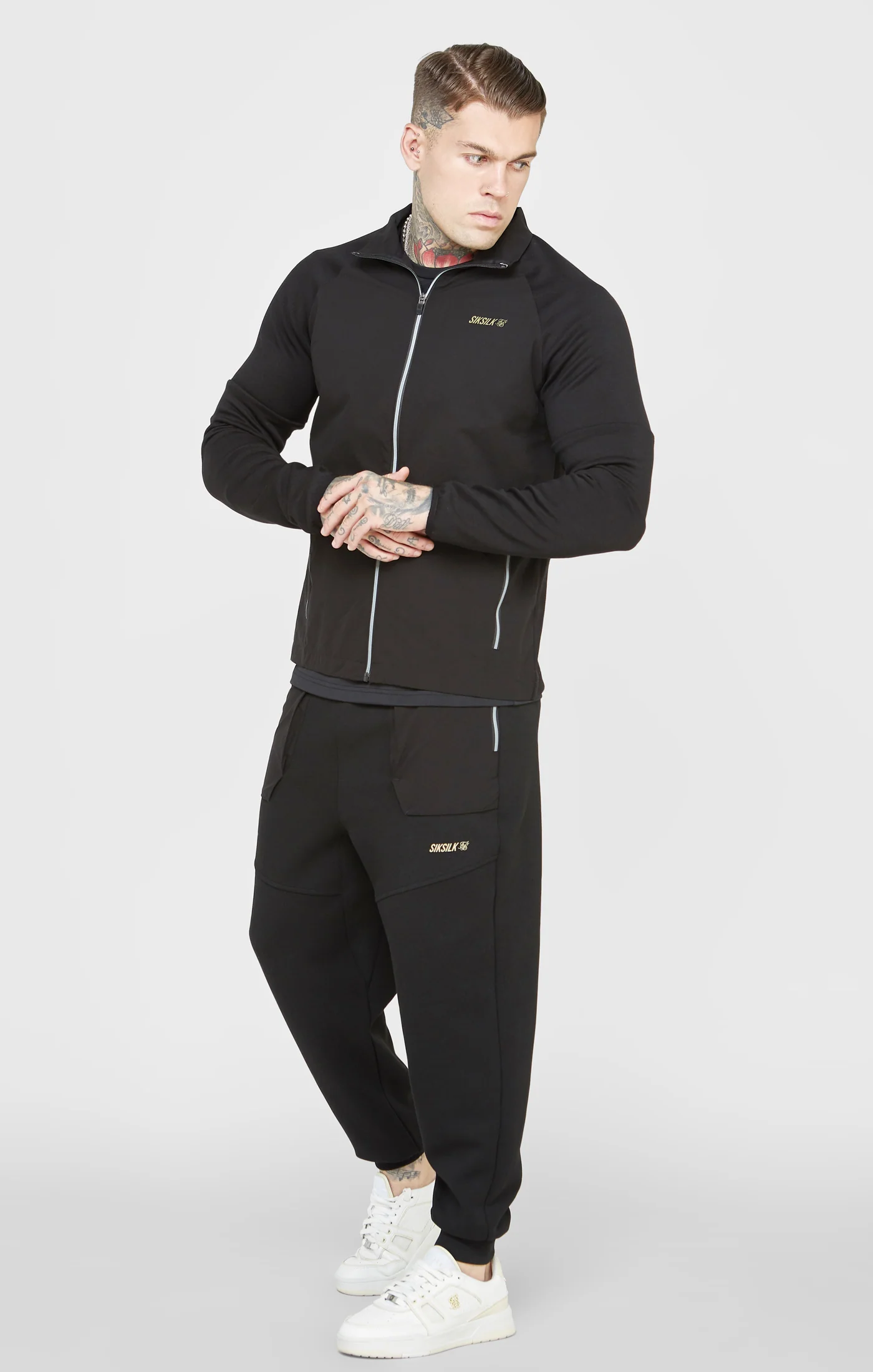 Black Sports Zip-Thru - Image 3