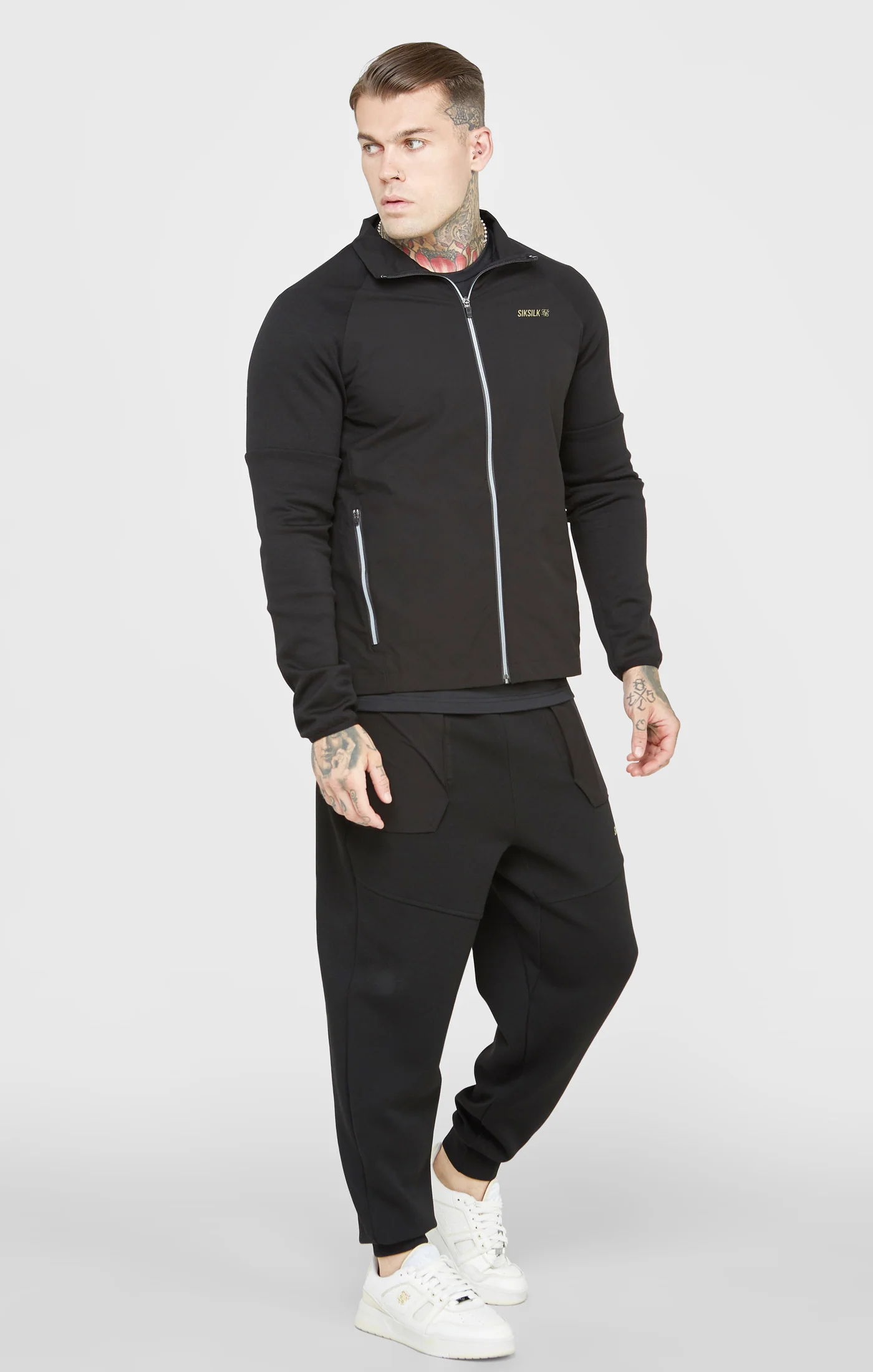 Black Sports Zip-Thru - Image 4