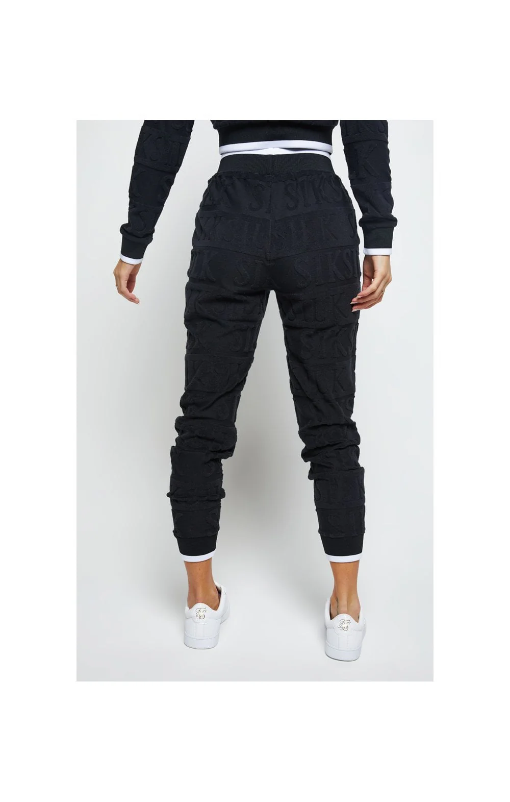 SikSilk Inverse Track Pants - Black - Image 3