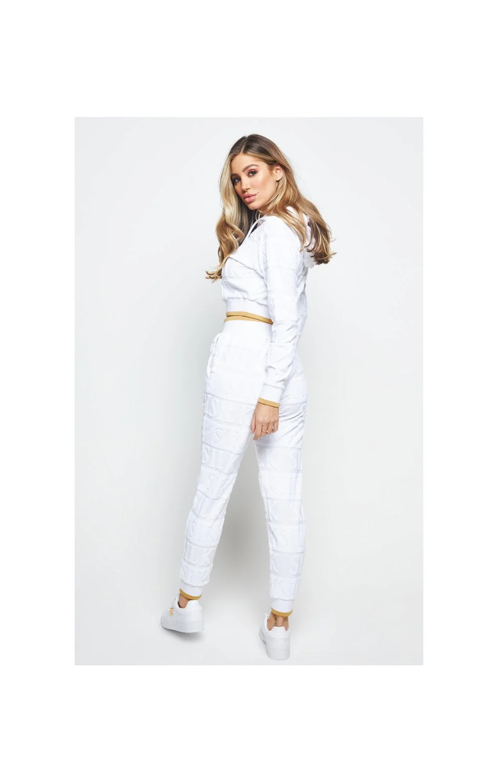 SikSilk Inverse Track Pants - White - Image 6