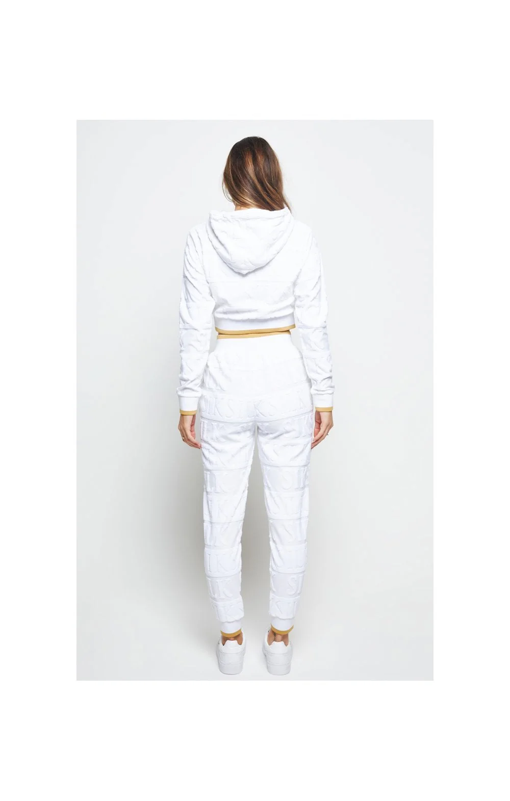 SikSilk Inverse Track Pants - White - Image 7